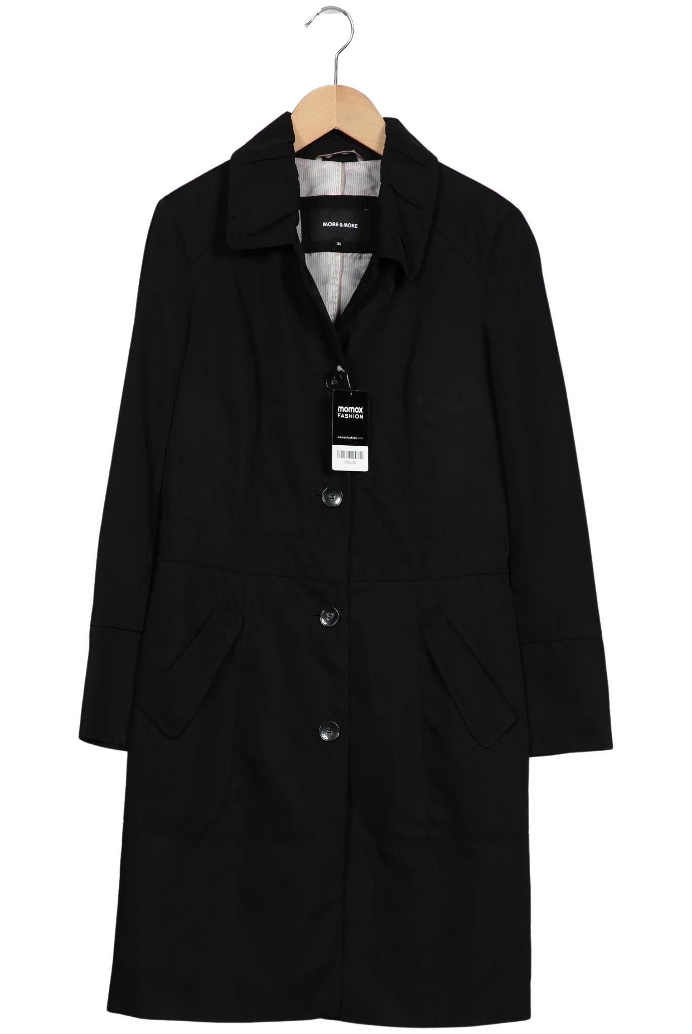 

More & More Damen Mantel, schwarz, Gr. 34