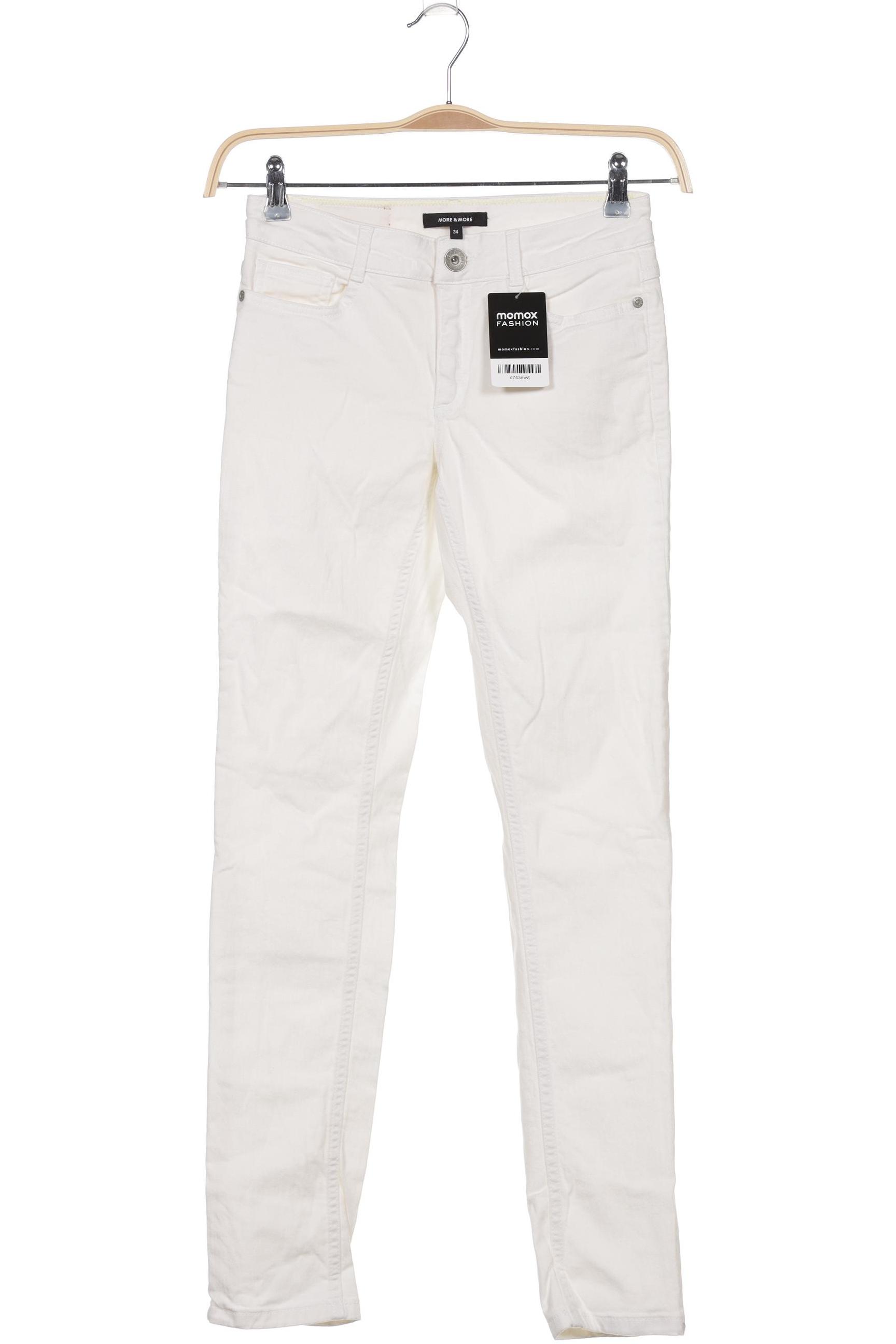 

More & More Damen Jeans, cremeweiß, Gr. 34