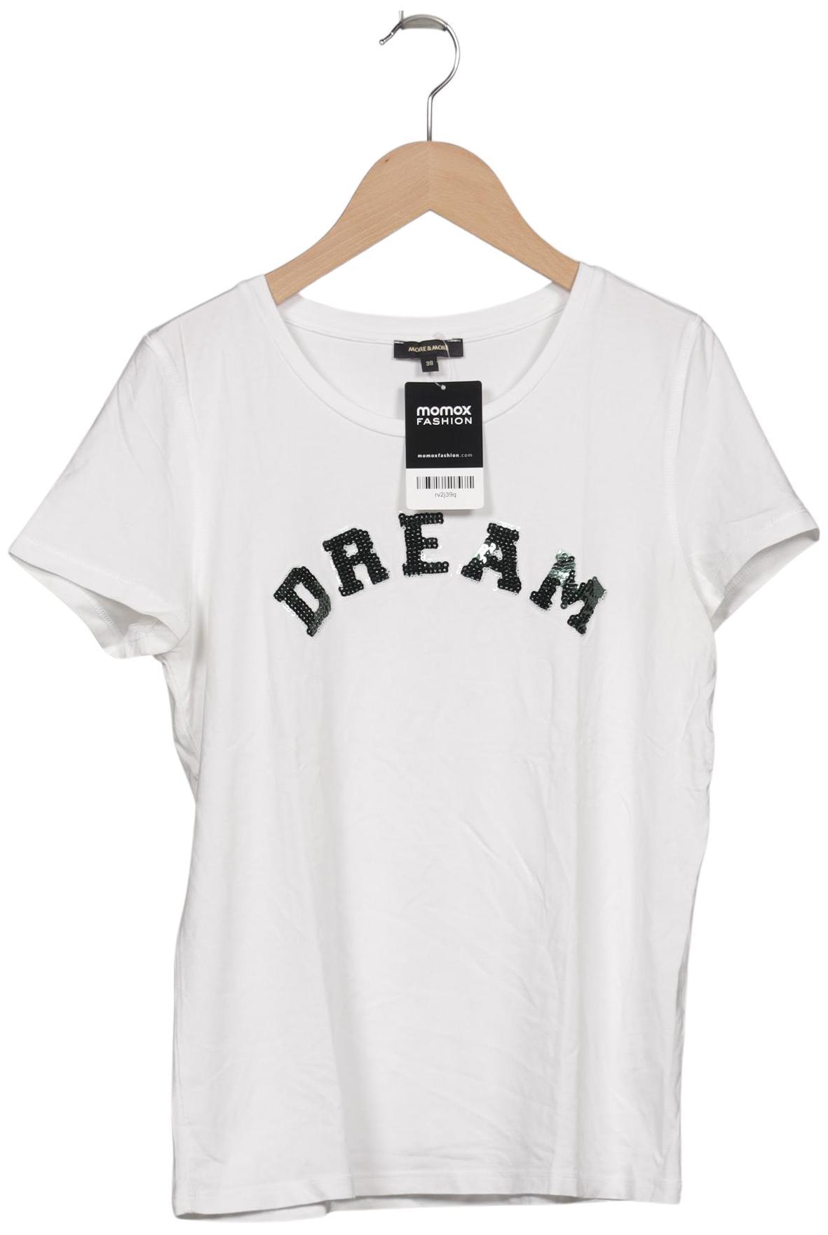 

More & More Damen T-Shirt, weiß, Gr. 38