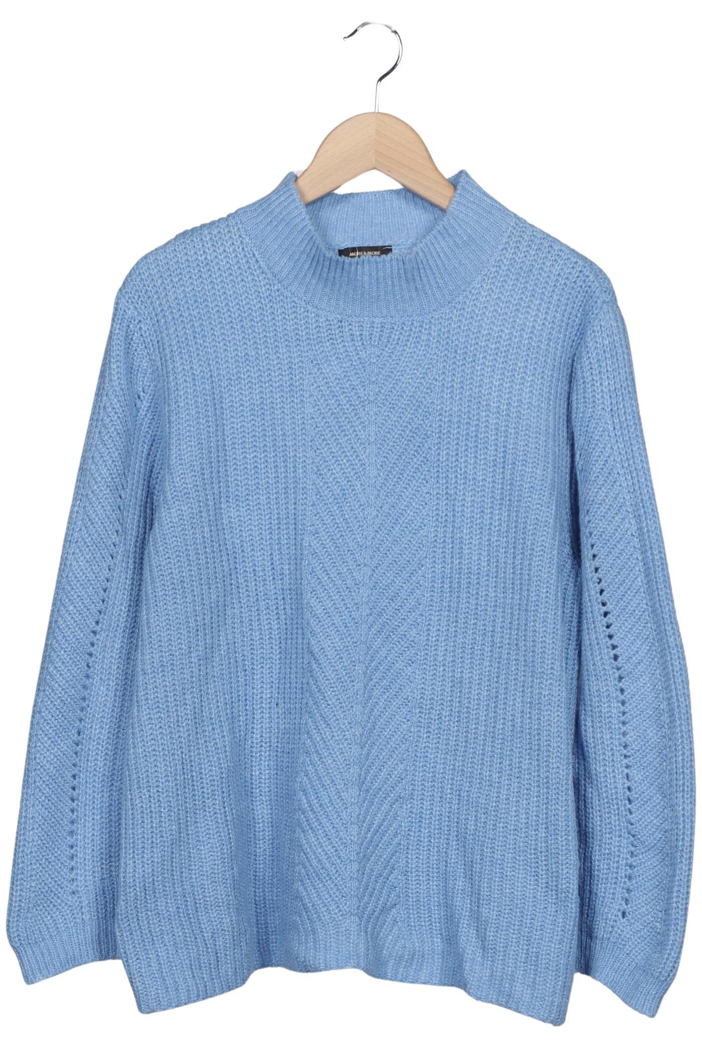 

More & More Damen Pullover, hellblau, Gr. 44