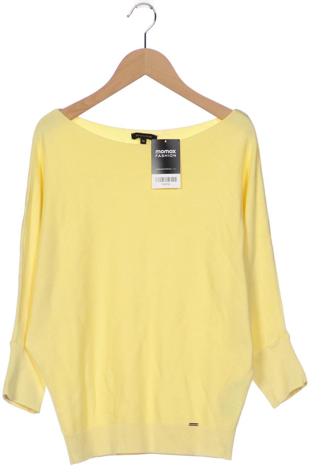 

More & More Damen Pullover, gelb, Gr. 40