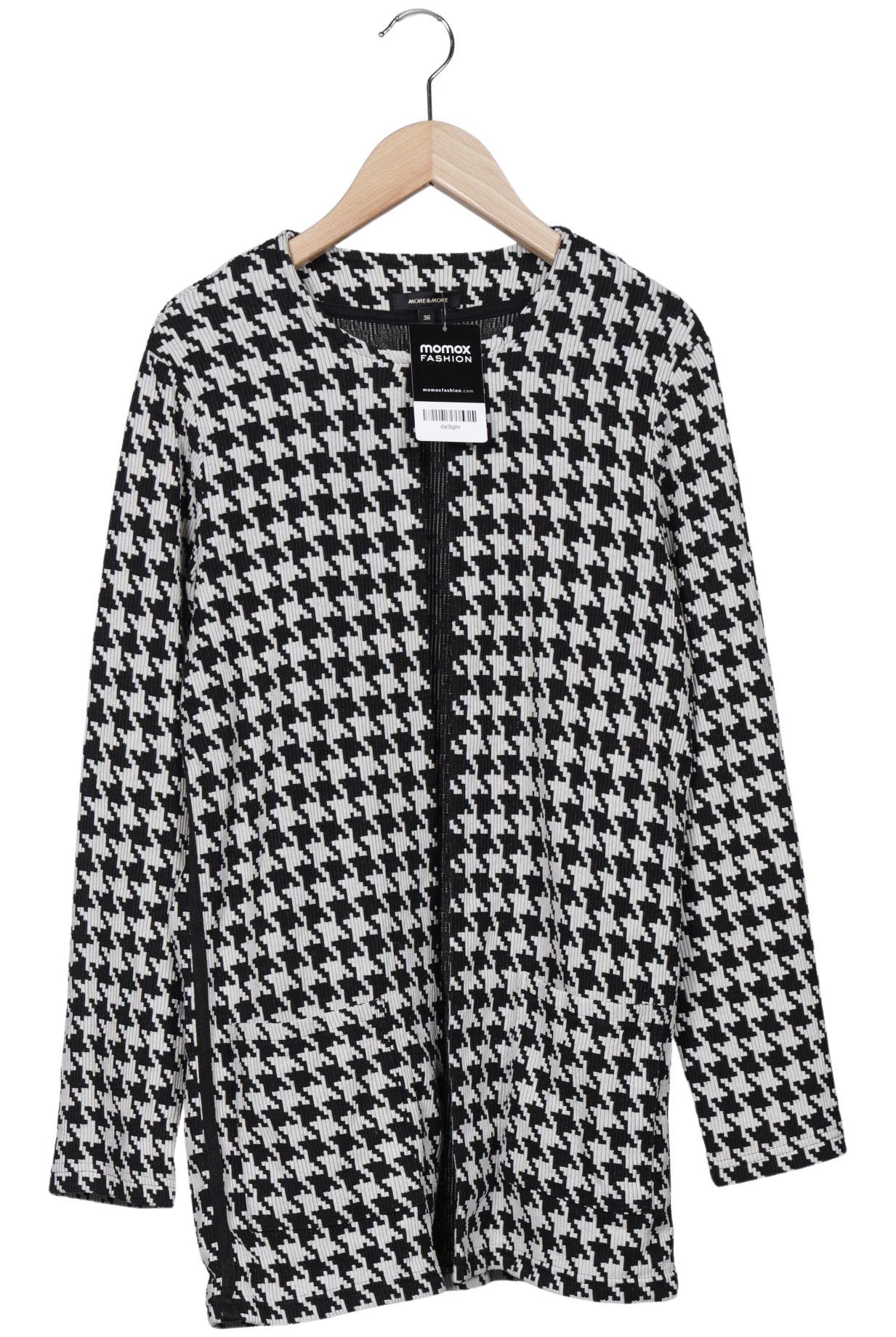 

More & More Damen Strickjacke, schwarz, Gr. 36