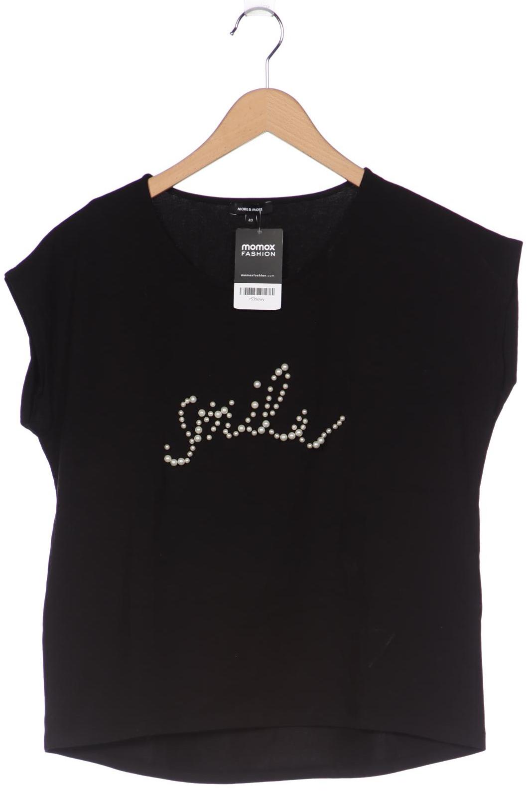 

More & More Damen T-Shirt, schwarz, Gr. 40
