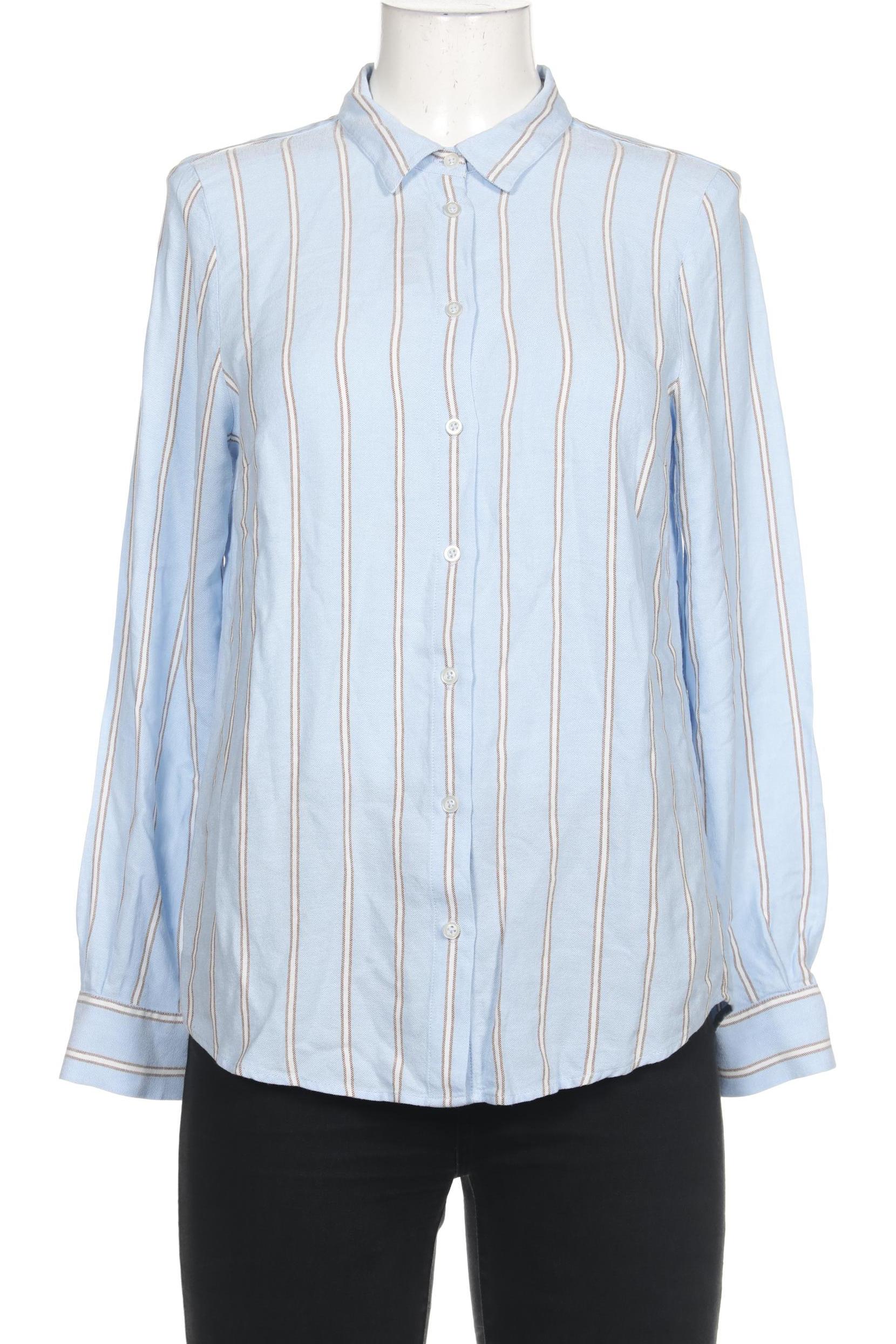 

More & More Damen Bluse, blau, Gr. 40