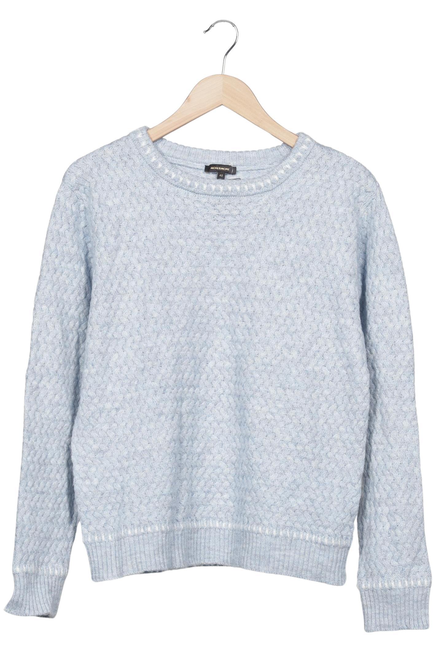 

More & More Damen Pullover, hellblau, Gr. 42