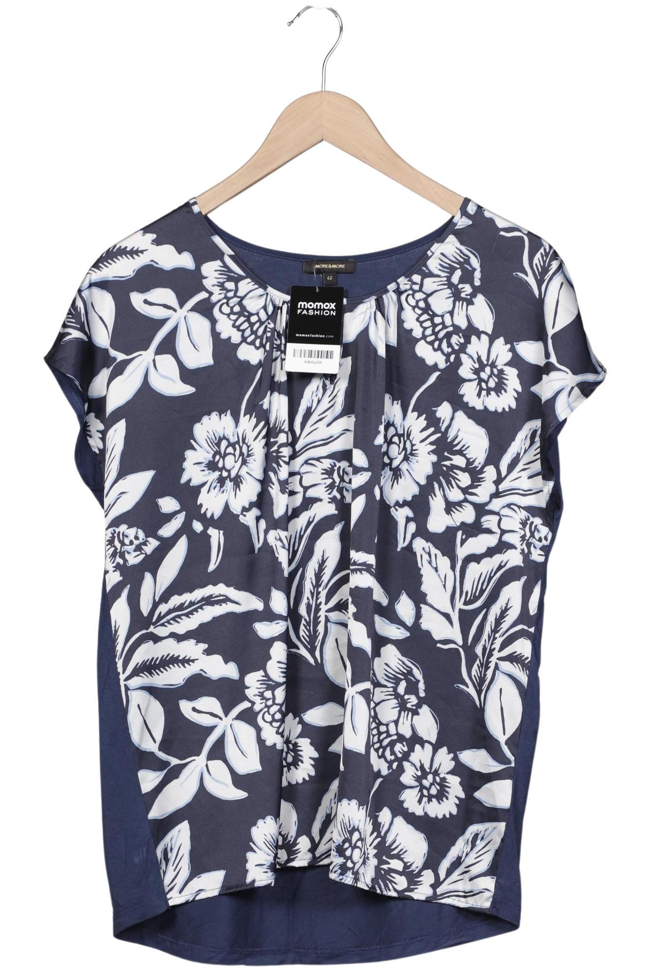 

More & More Damen T-Shirt, marineblau, Gr. 42