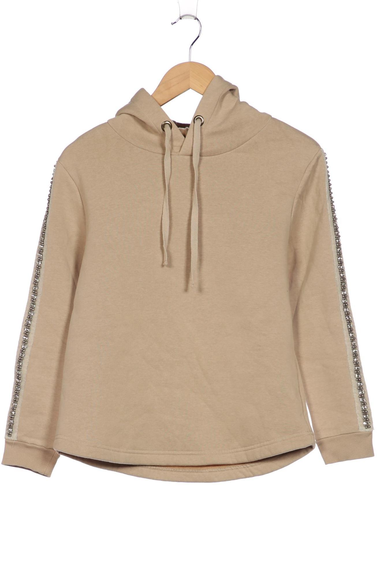 

More & More Damen Kapuzenpullover, beige, Gr. 36