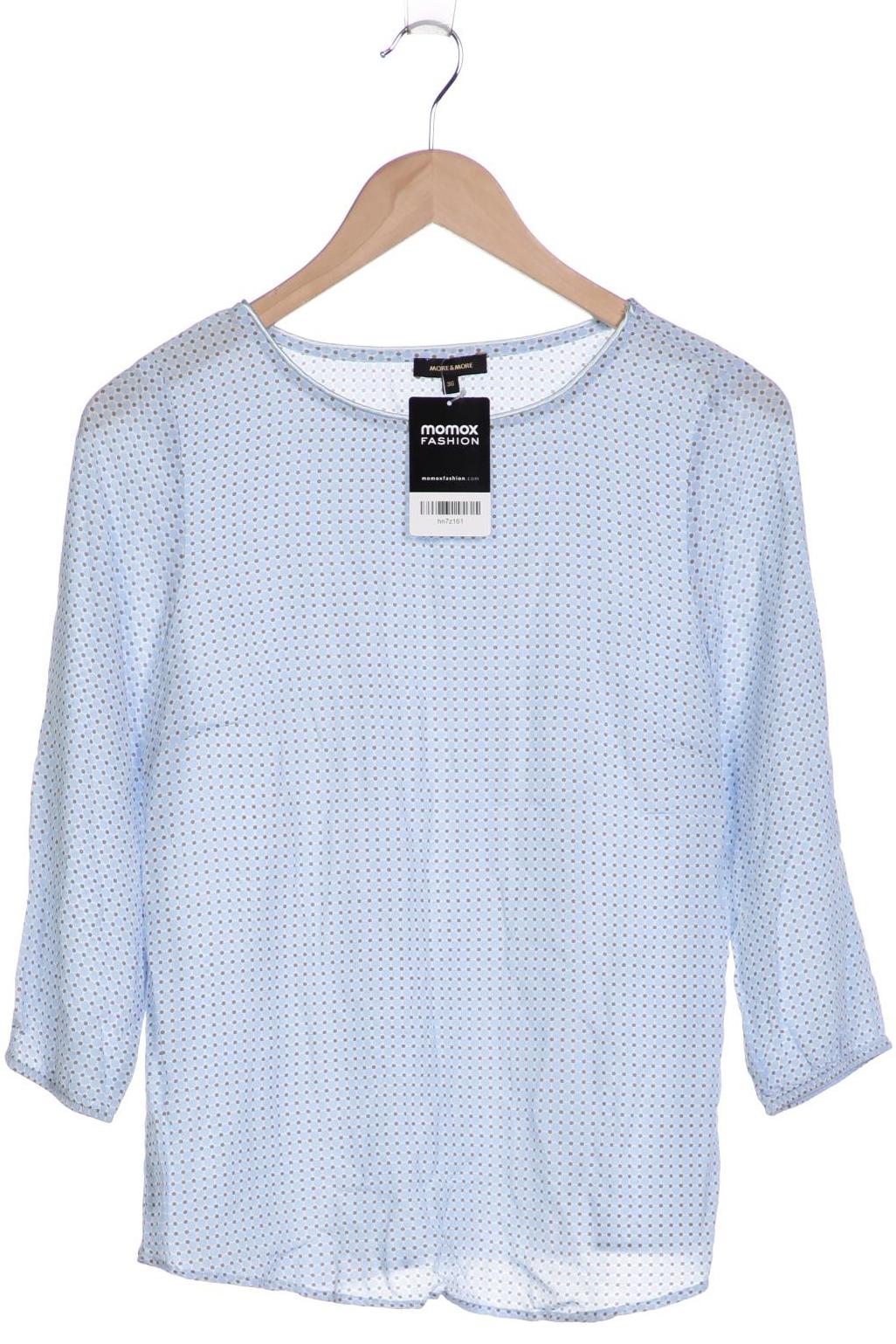 

More & More Damen Bluse, hellblau, Gr. 36