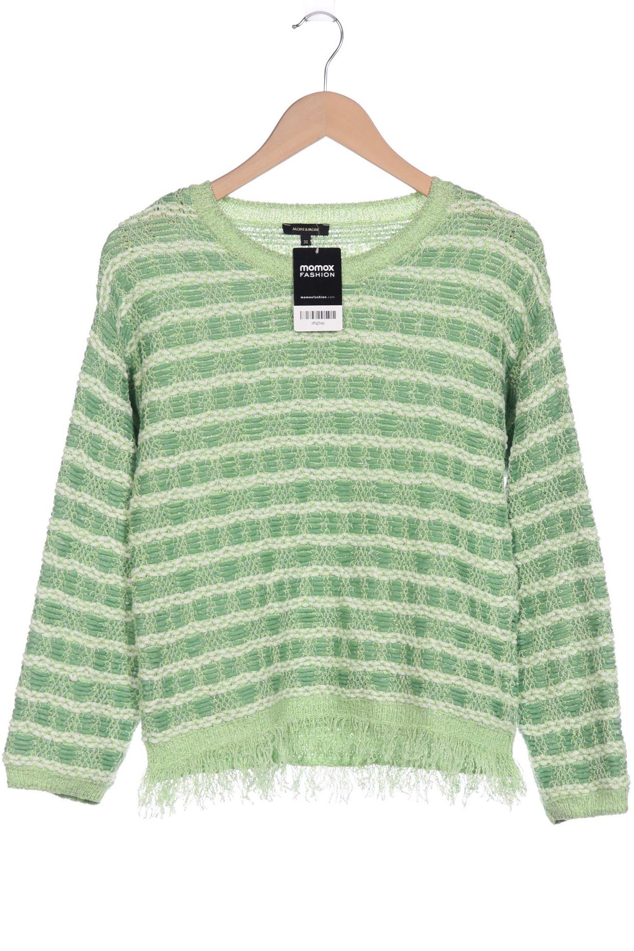 

More & More Damen Pullover, grün, Gr. 36
