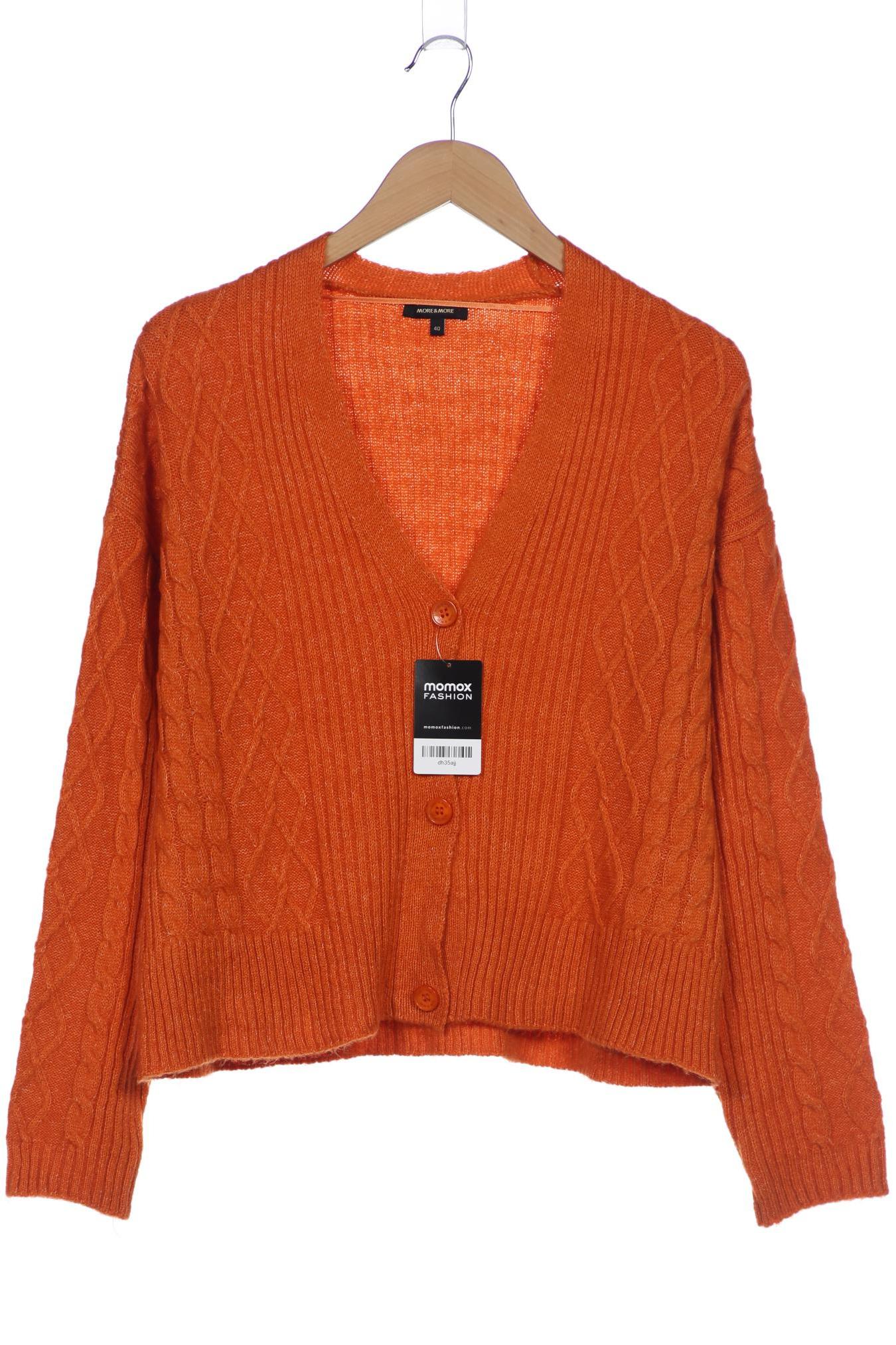 

More & More Damen Strickjacke, orange, Gr. 40