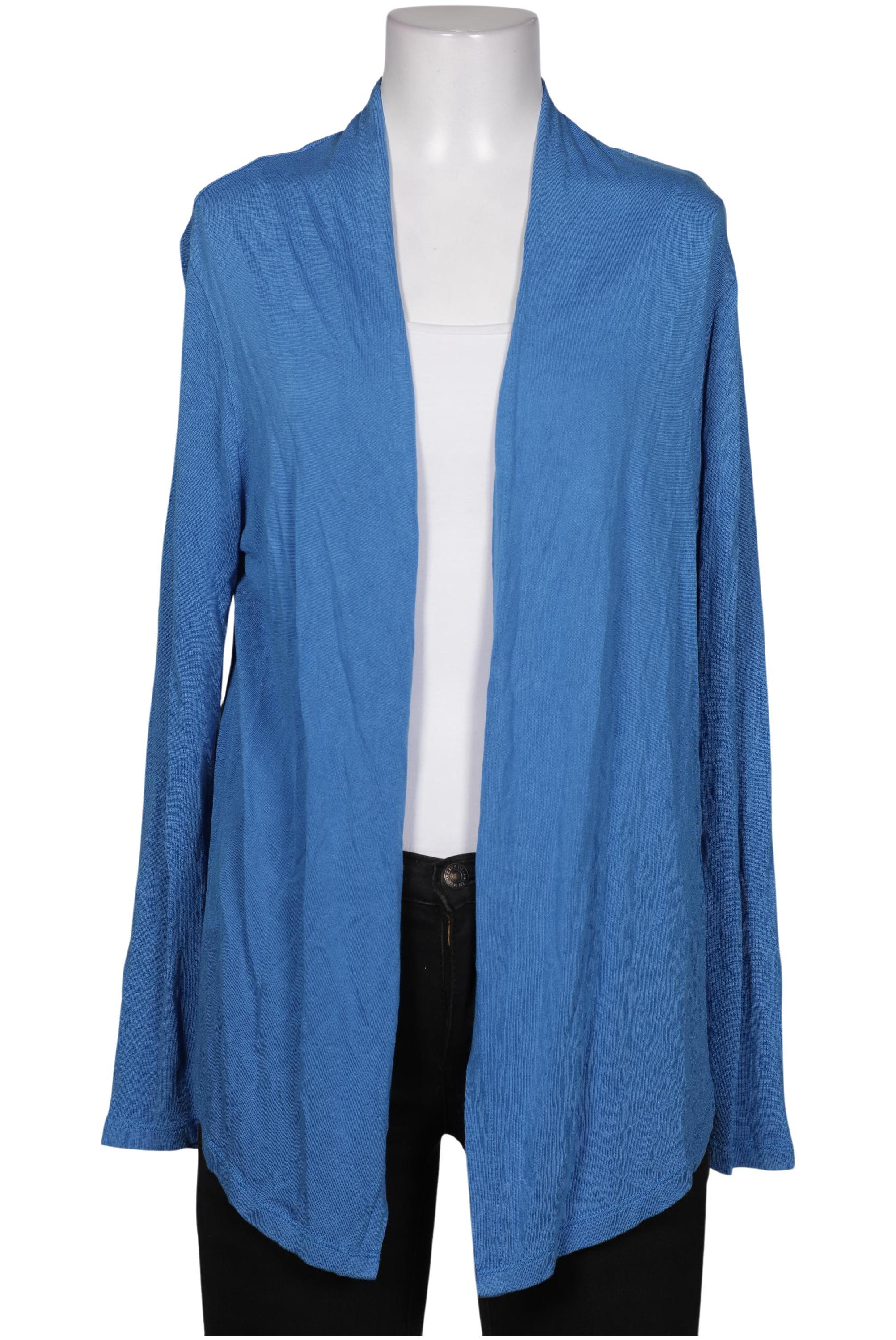 

More & More Damen Strickjacke, blau, Gr. 36