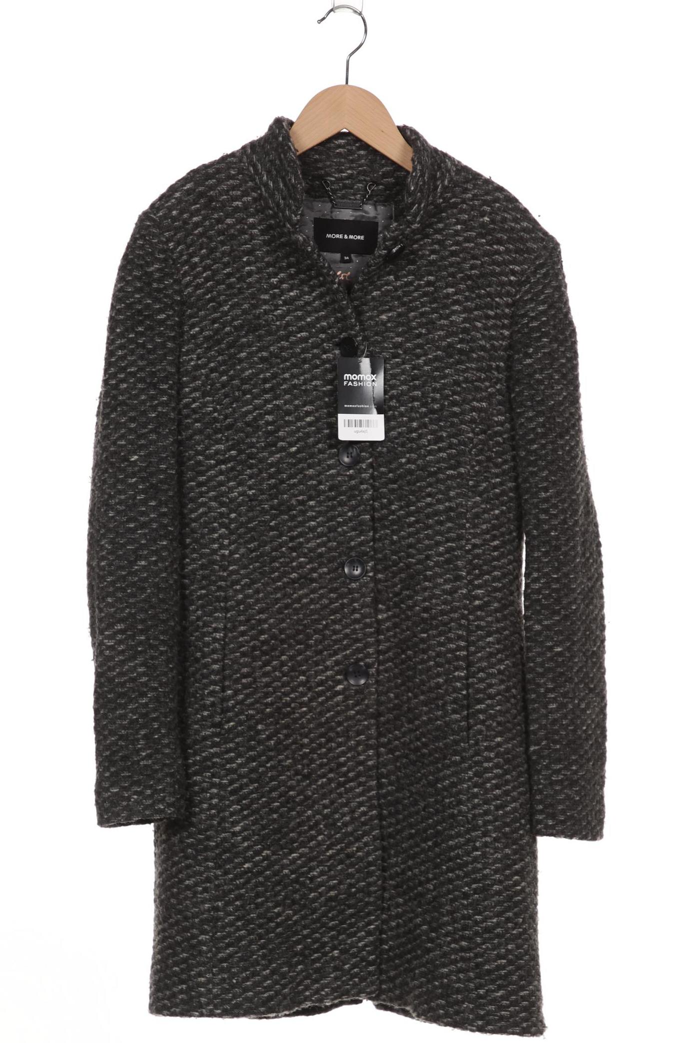 

More & More Damen Mantel, grau, Gr. 34