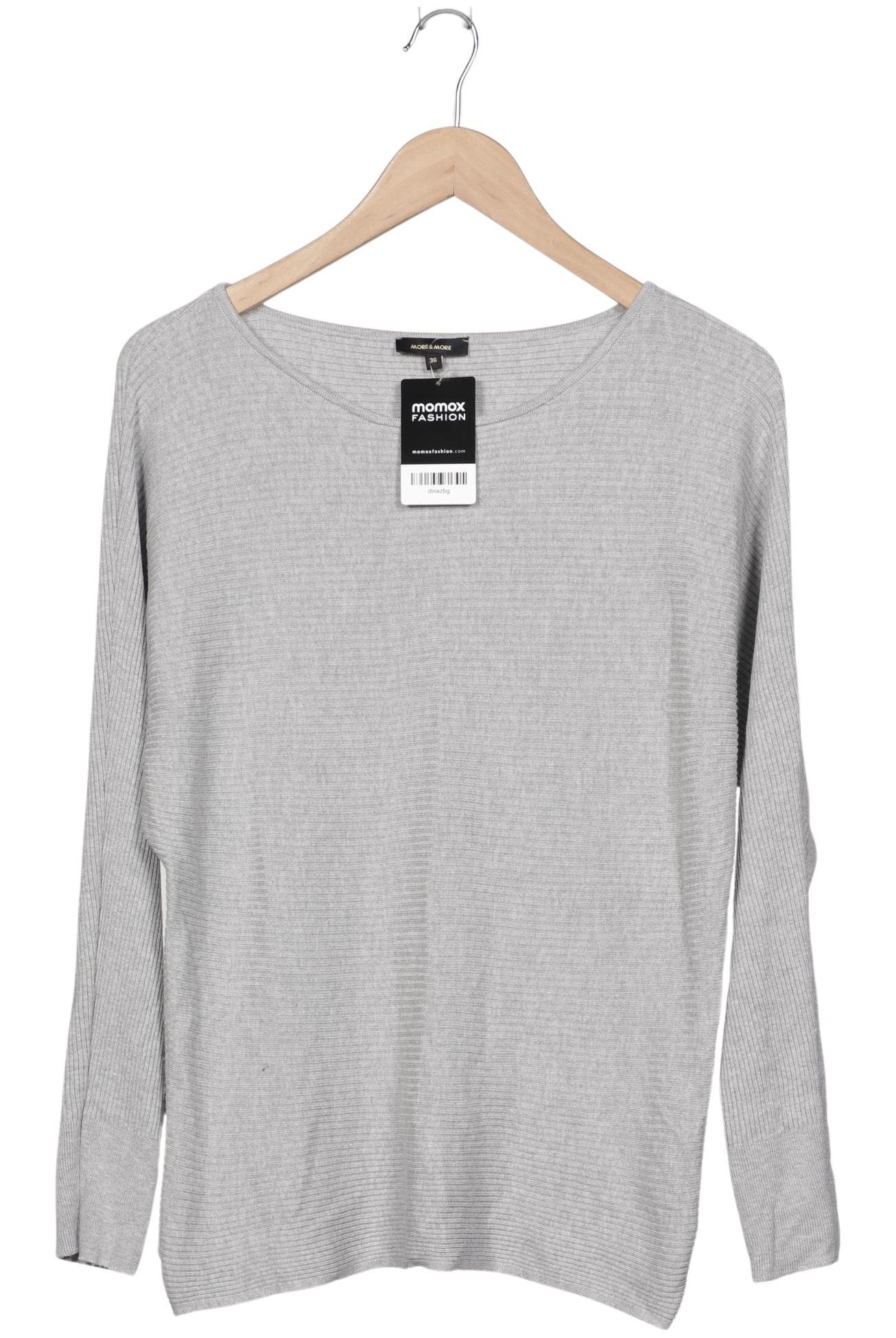 

More & More Damen Pullover, grau, Gr. 36