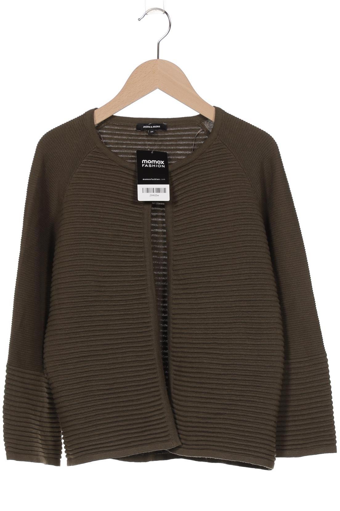 

More & More Damen Strickjacke, grün, Gr. 38