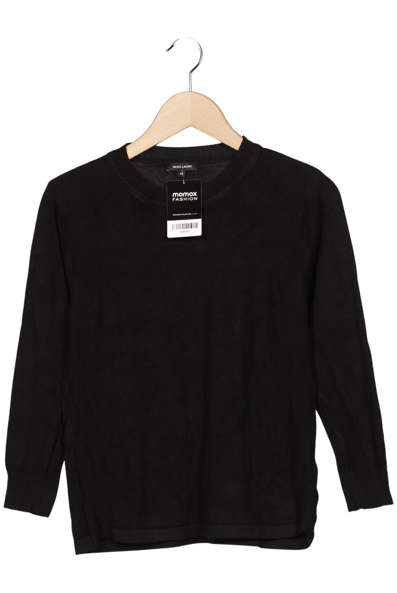 

More & More Damen Pullover, schwarz, Gr. 34