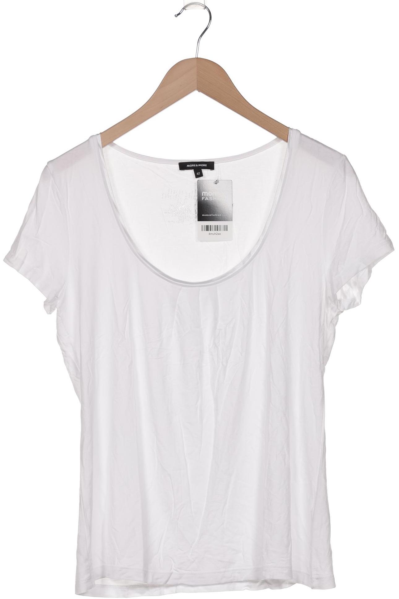 

More & More Damen T-Shirt, weiß, Gr. 42