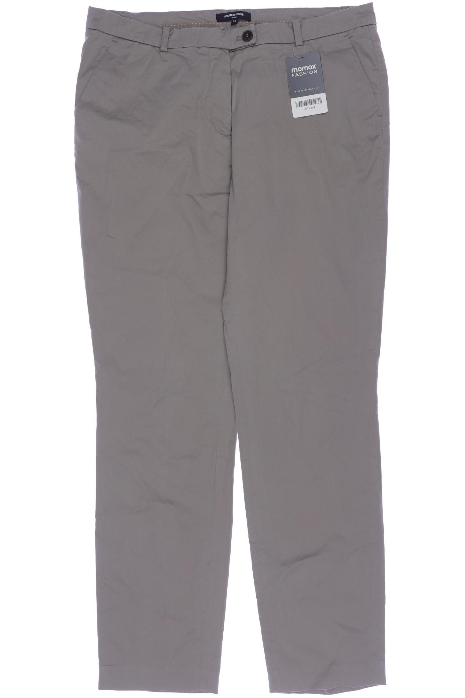 

More & More Damen Stoffhose, beige, Gr. 38