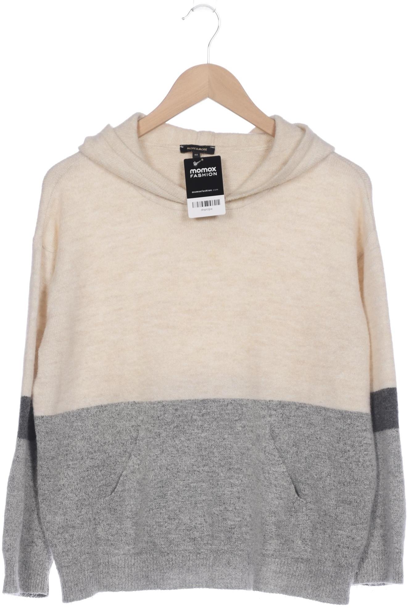 

More & More Damen Kapuzenpullover, beige, Gr. 40