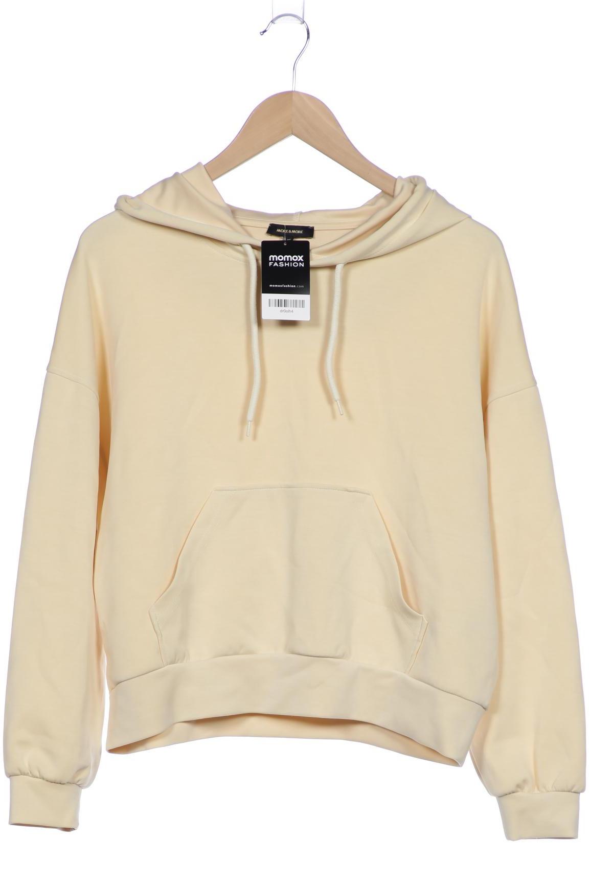 

More & More Damen Kapuzenpullover, beige, Gr. 36