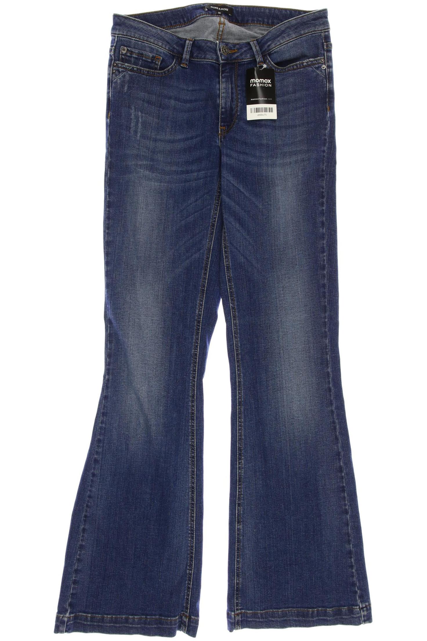 

More & More Damen Jeans, blau