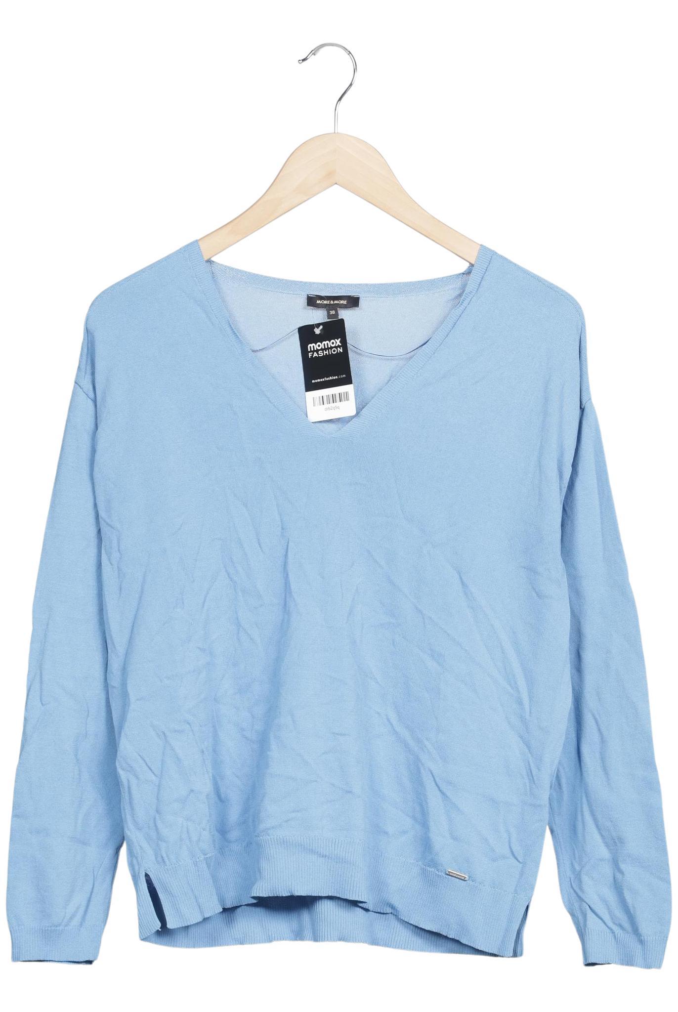 

More & More Damen Pullover, hellblau, Gr. 38