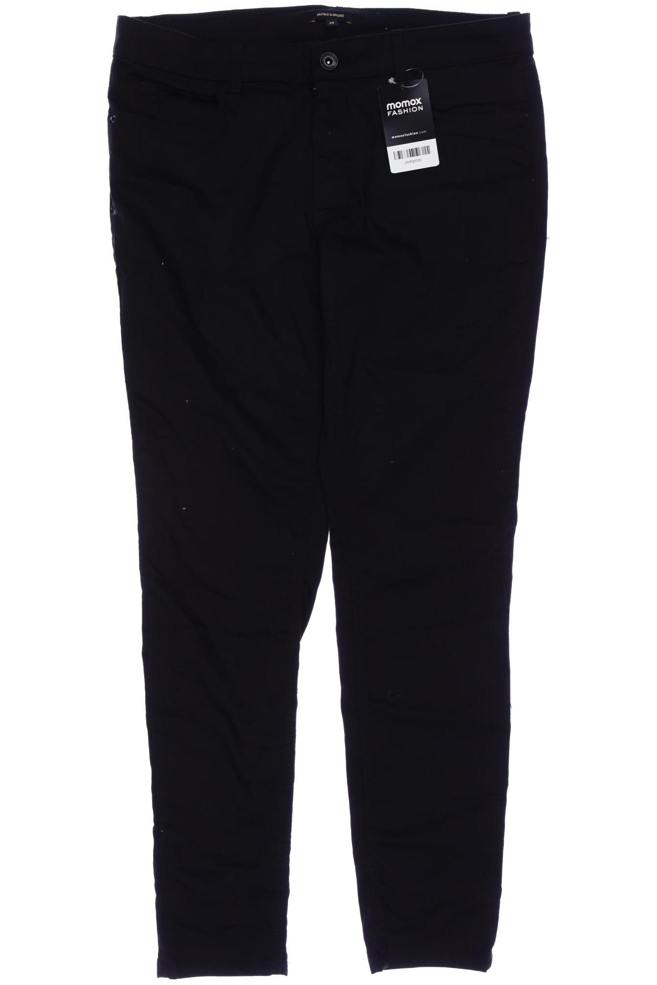 

More & More Damen Stoffhose, schwarz, Gr. 42