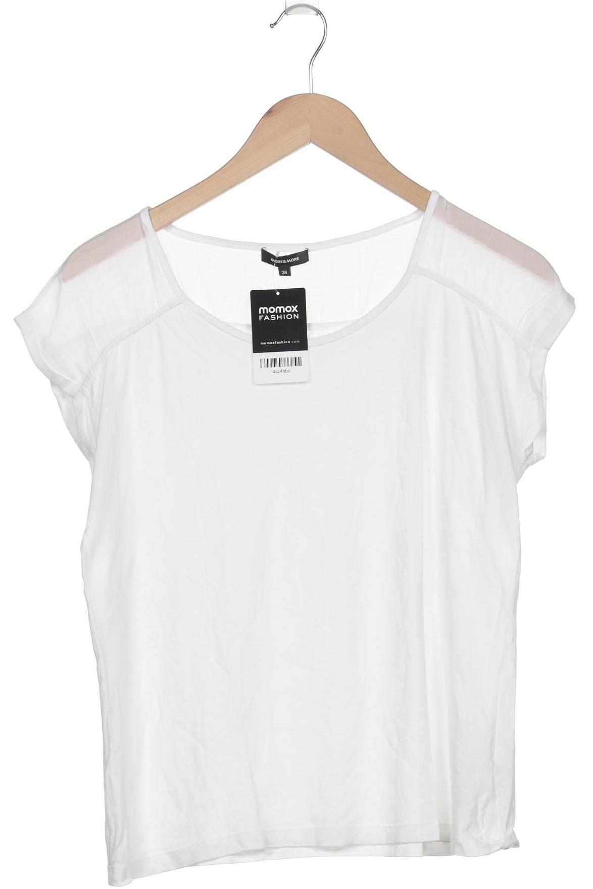 

More & More Damen T-Shirt, weiß, Gr. 38