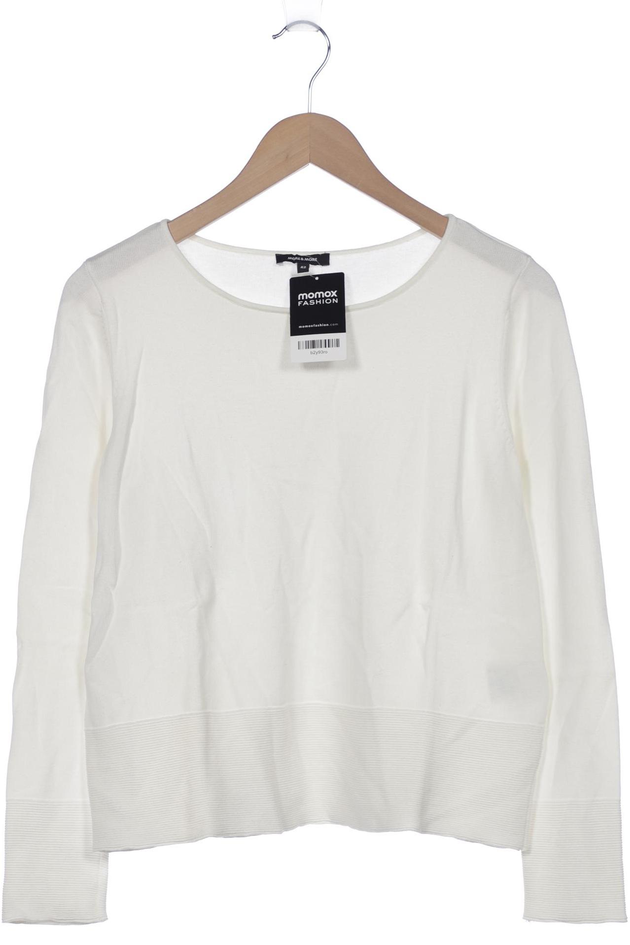 

More & More Damen Pullover, cremeweiß