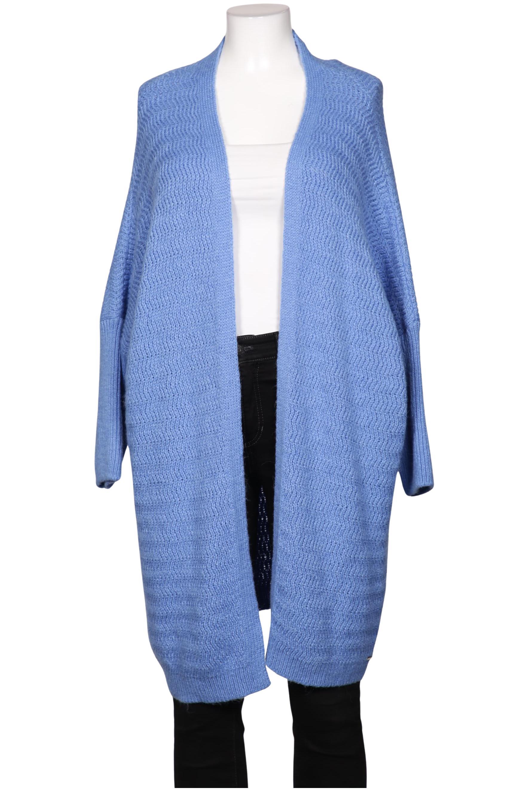 

More & More Damen Strickjacke, hellblau, Gr. 44