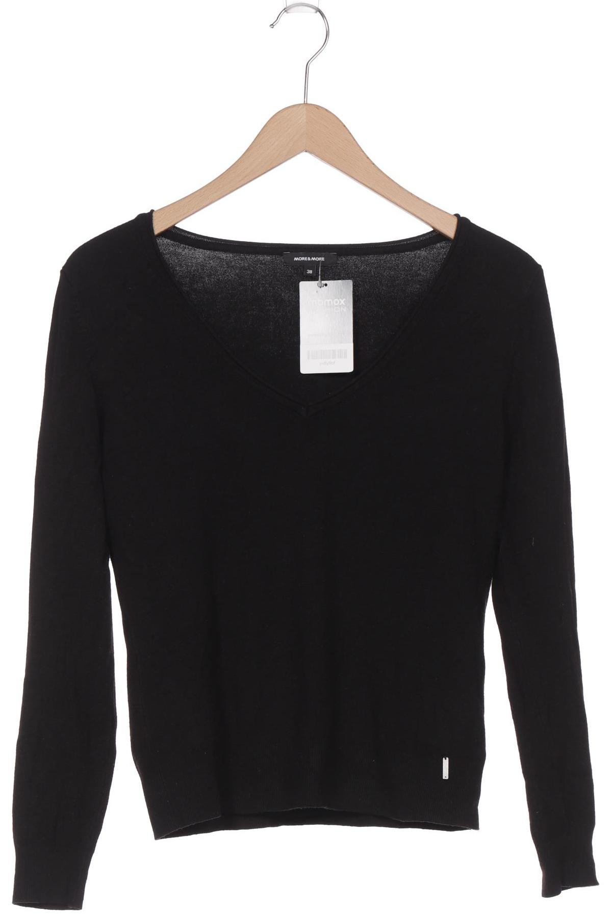 

More & More Damen Pullover, schwarz, Gr. 38