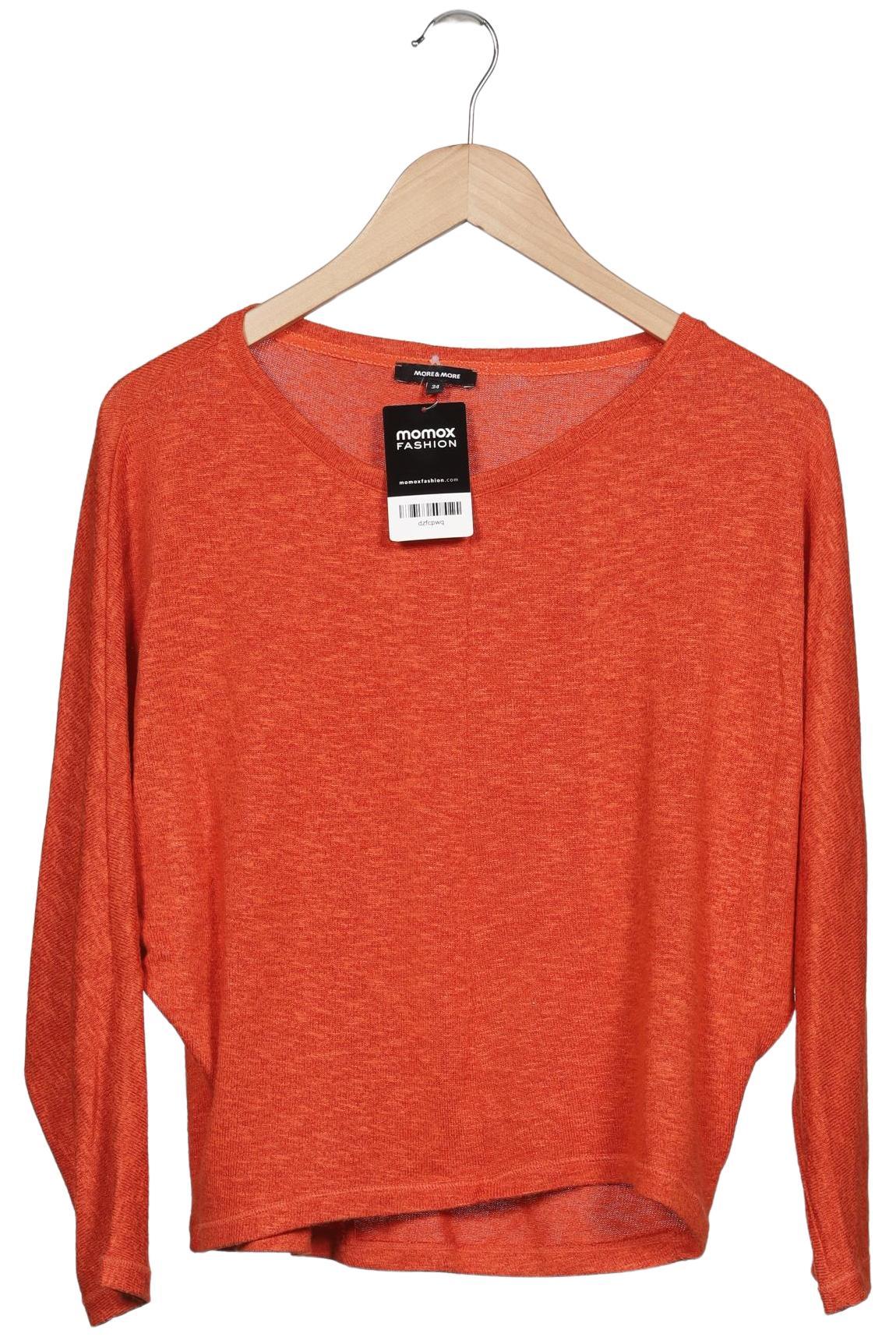 

More & More Damen Pullover, orange, Gr. 34