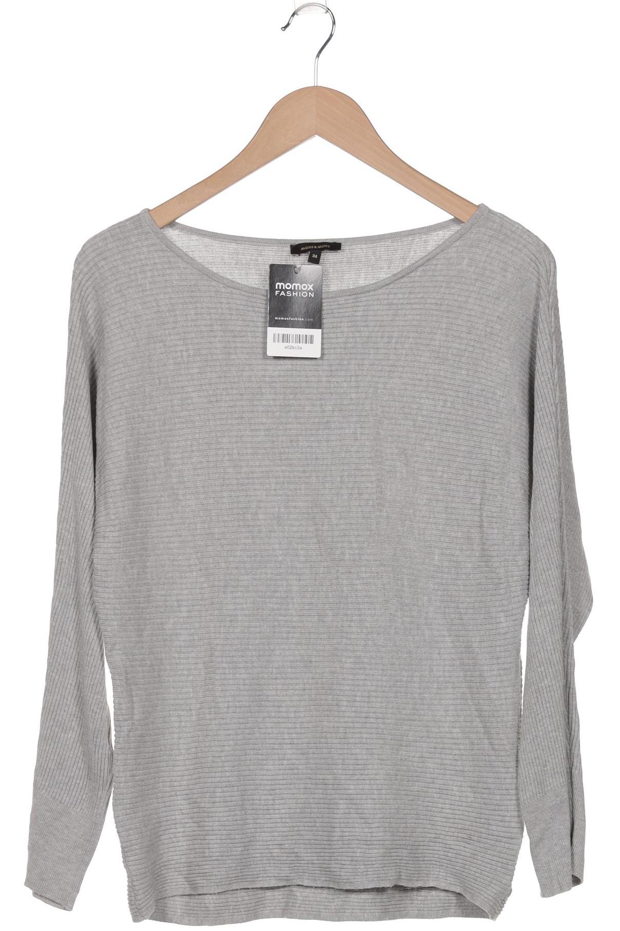 

More & More Damen Pullover, grau, Gr. 34