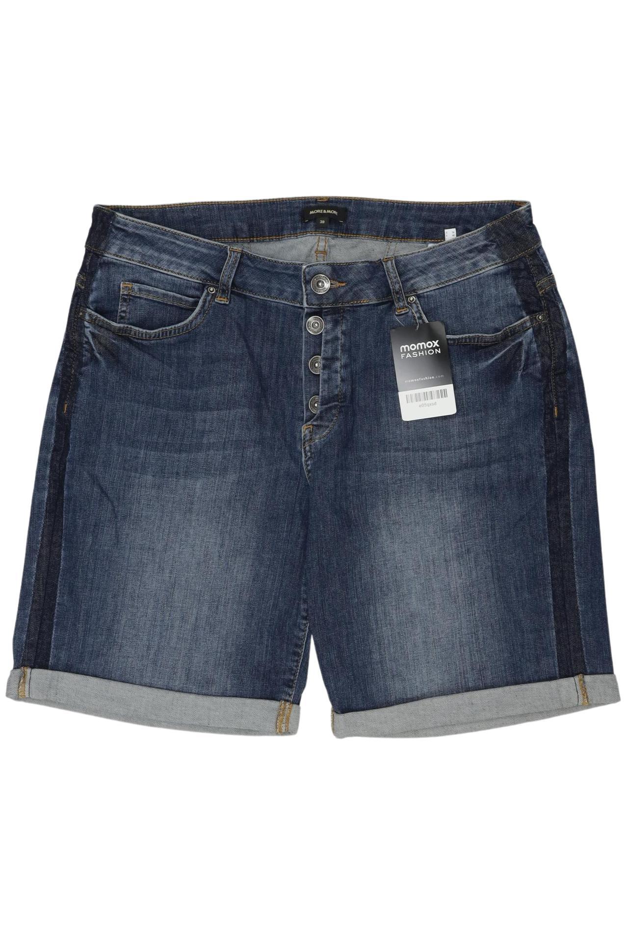 Thumbnail - More &amp; More Damen Shorts, blau, Gr. 38