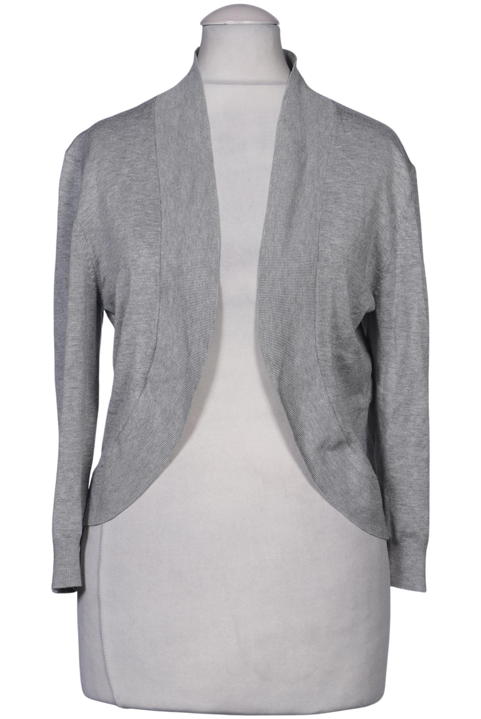 

More & More Damen Strickjacke, grau, Gr. 36