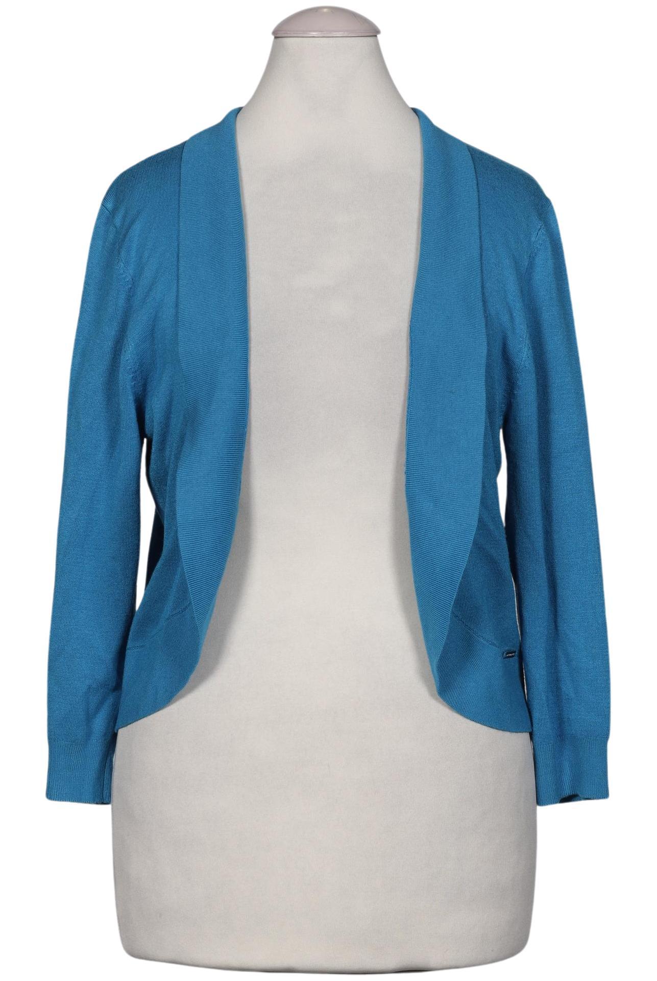 

More & More Damen Strickjacke, blau, Gr. 36