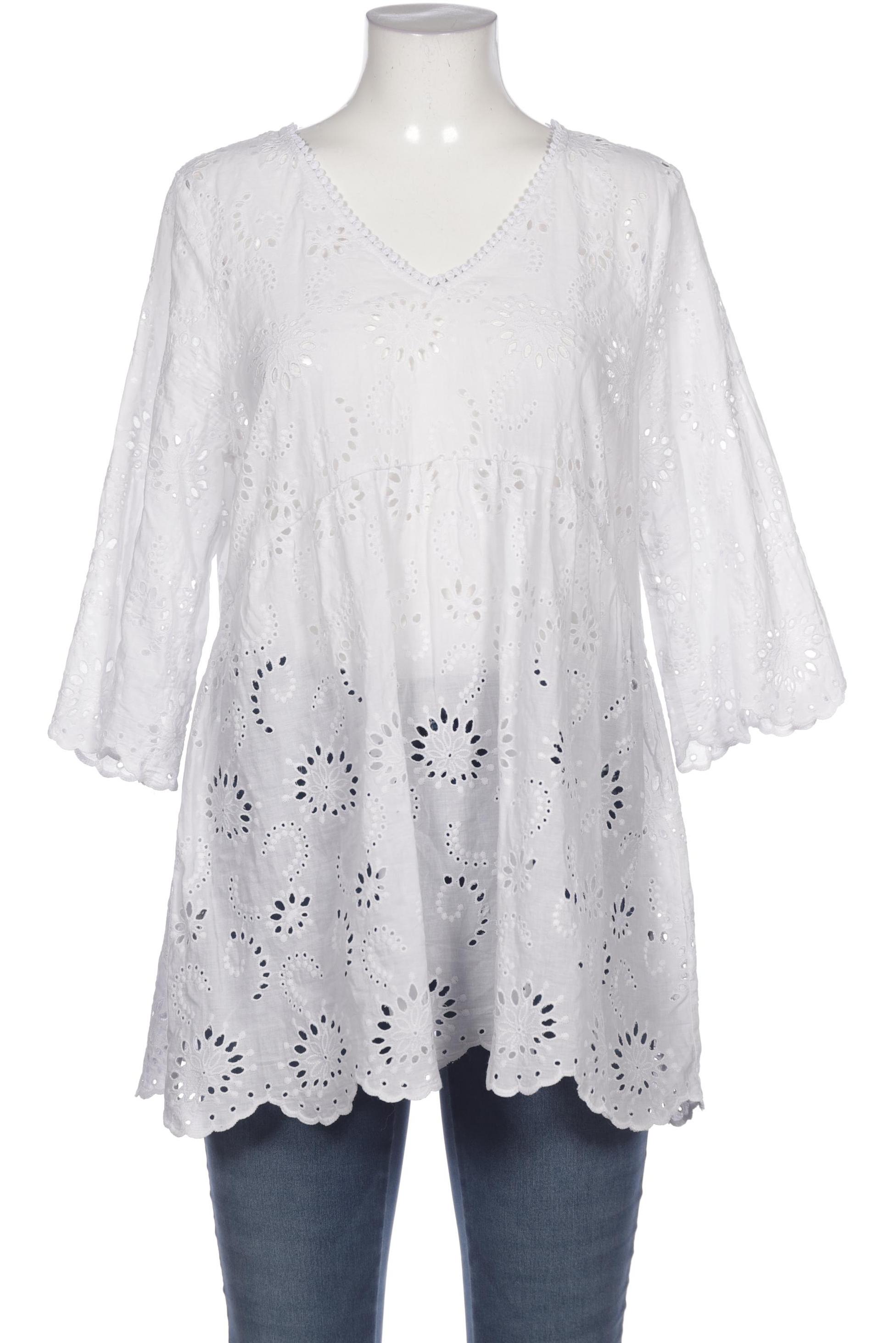 

More & More Damen Bluse, weiß