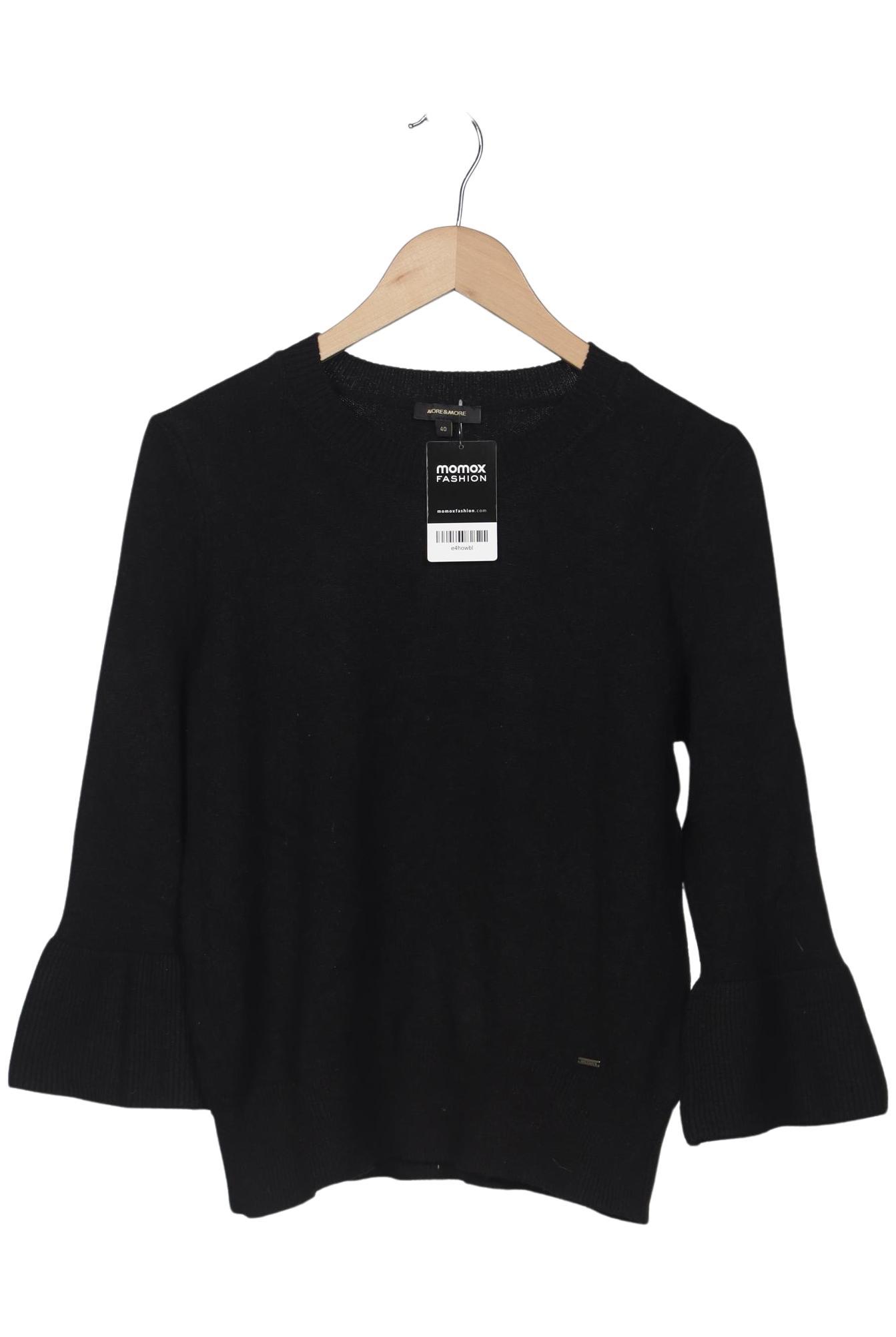 

More & More Damen Pullover, schwarz, Gr. 40