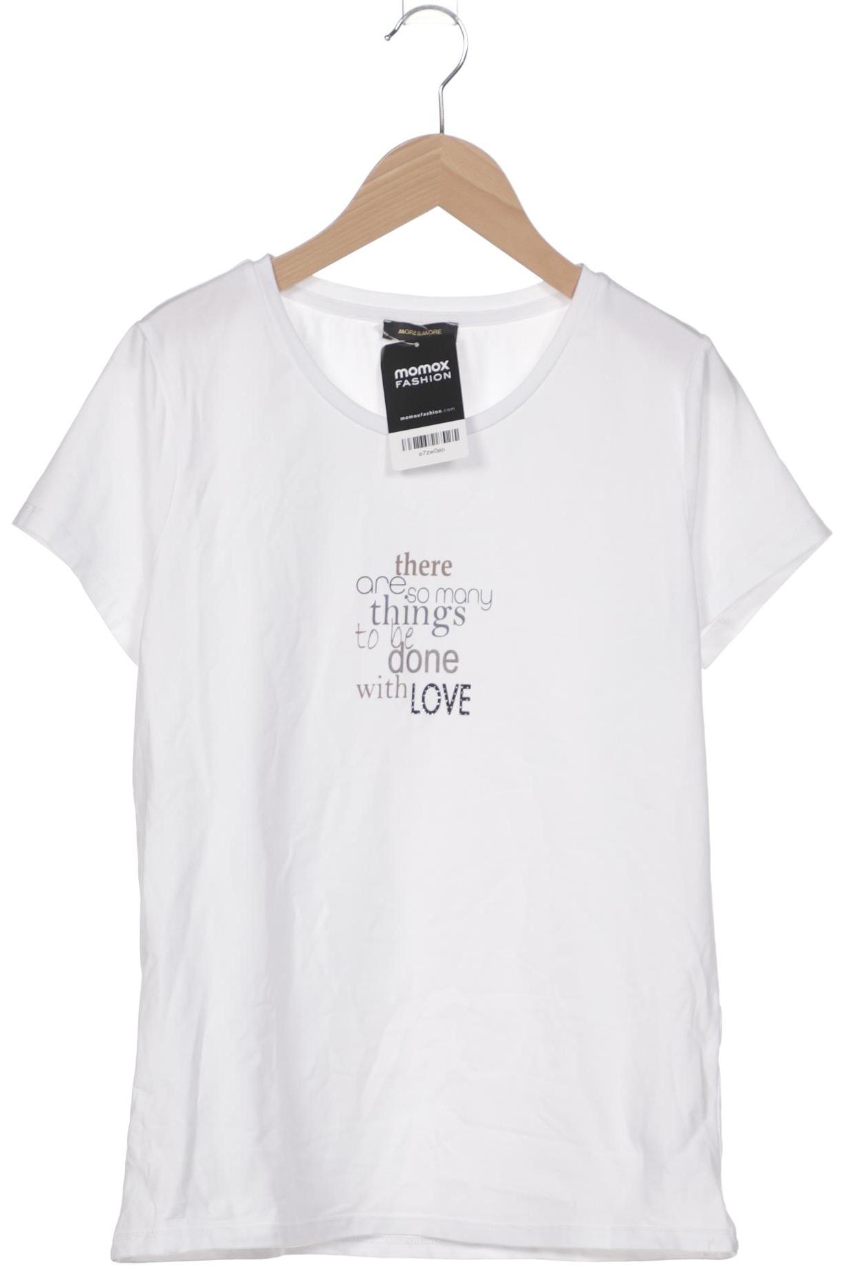 

More & More Damen T-Shirt, weiß, Gr. 38