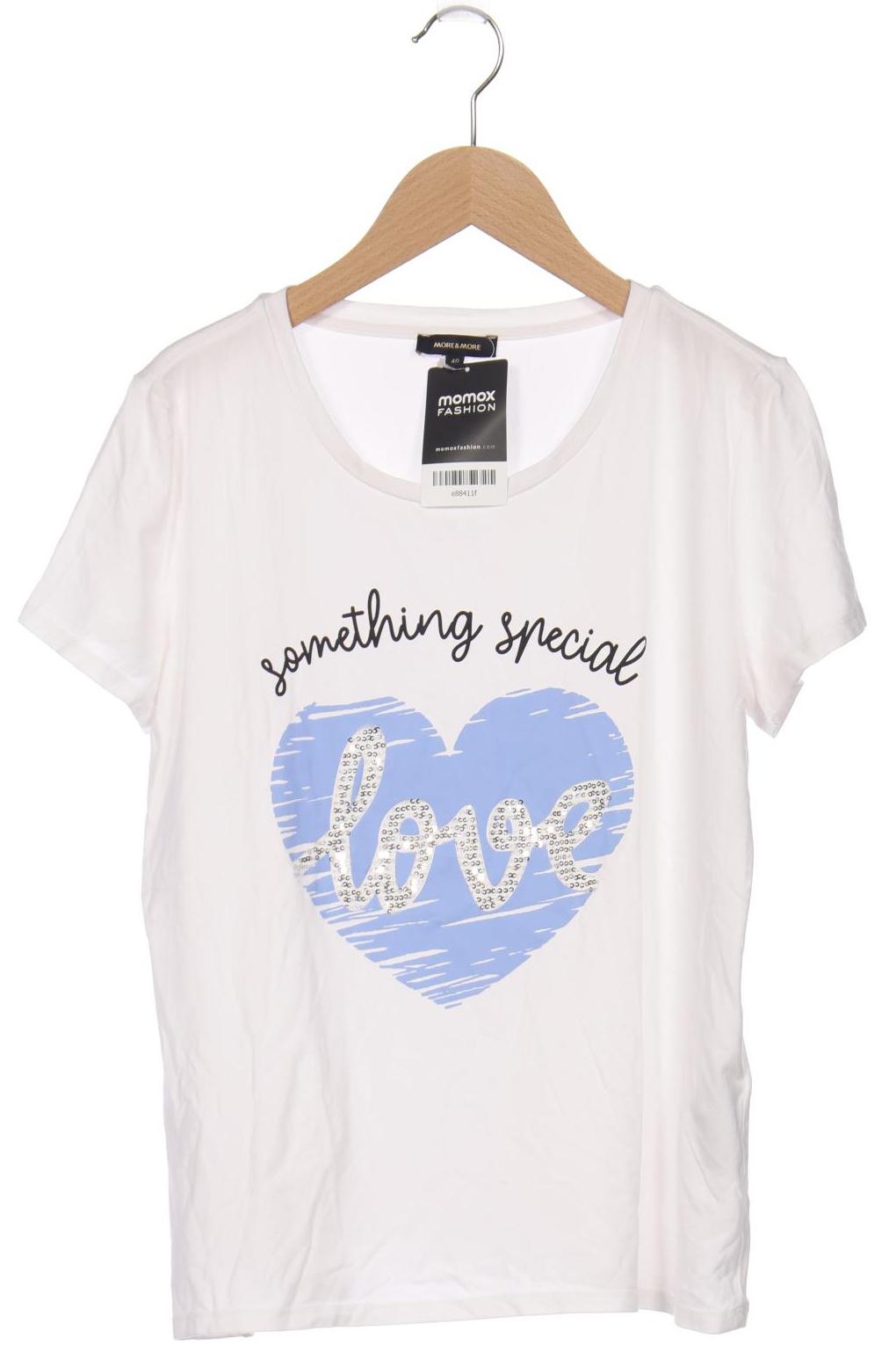 

More & More Damen T-Shirt, weiß