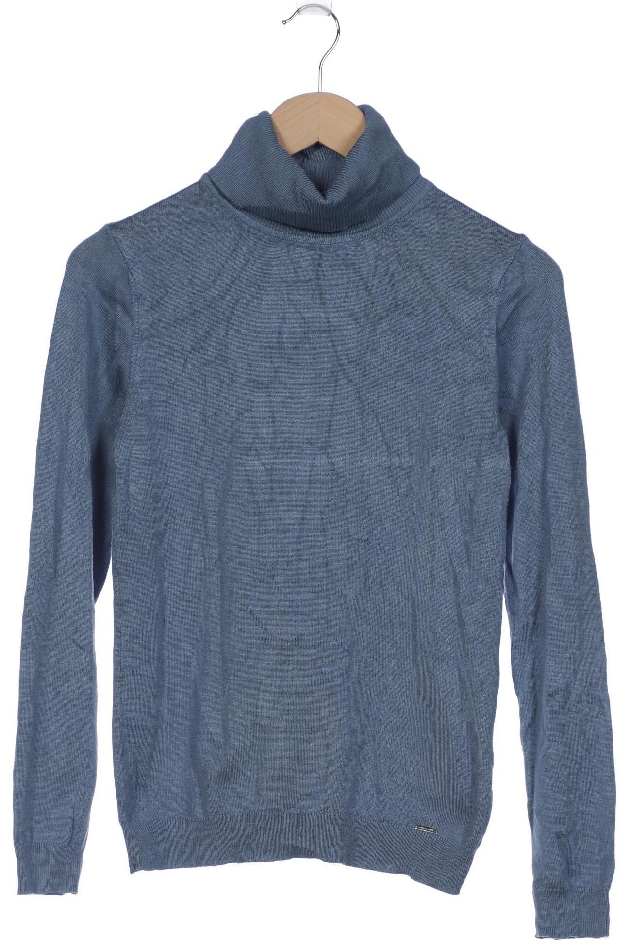 

More & More Damen Pullover, blau, Gr. 34