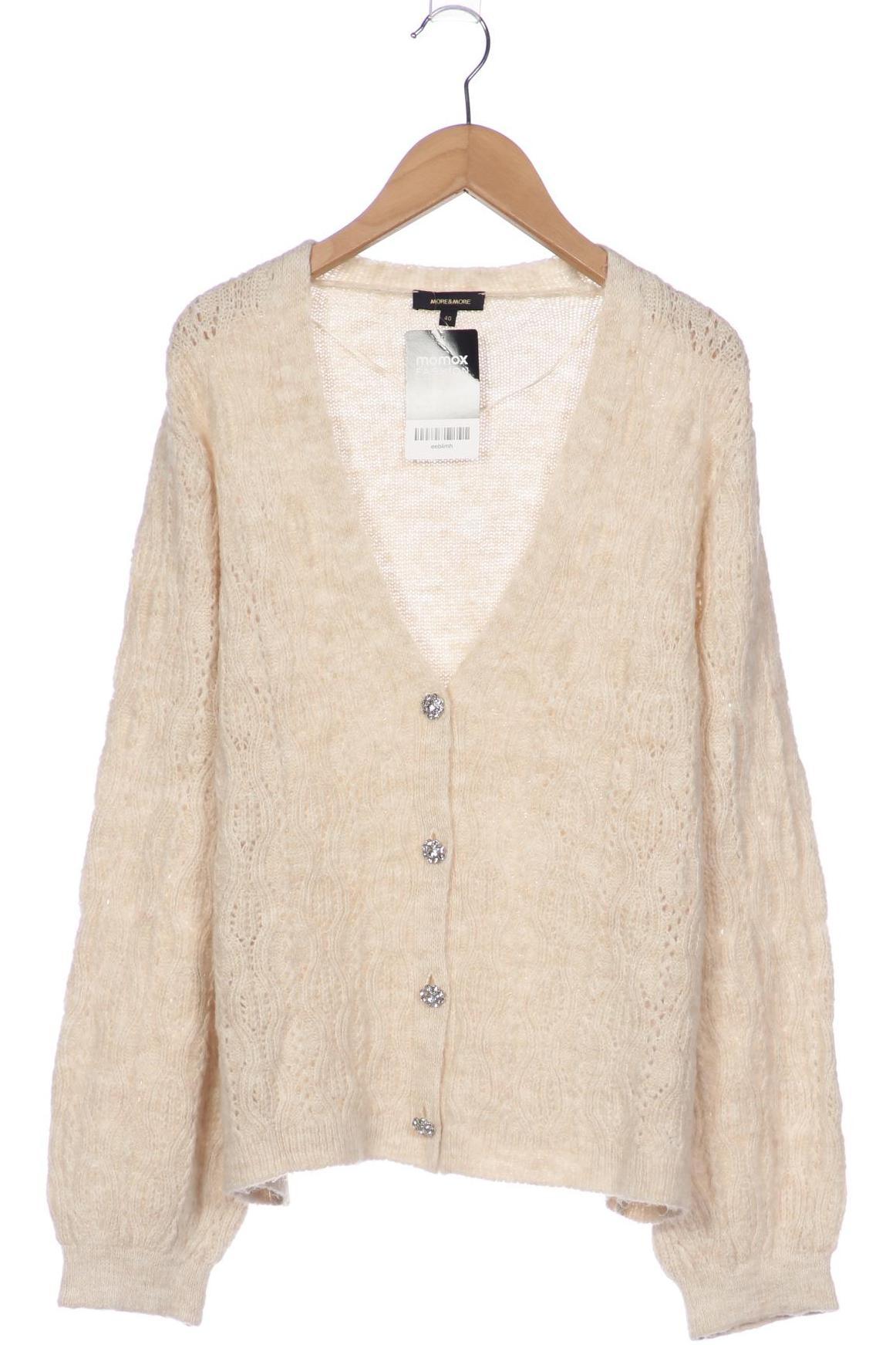 

More & More Damen Strickjacke, beige, Gr. 40