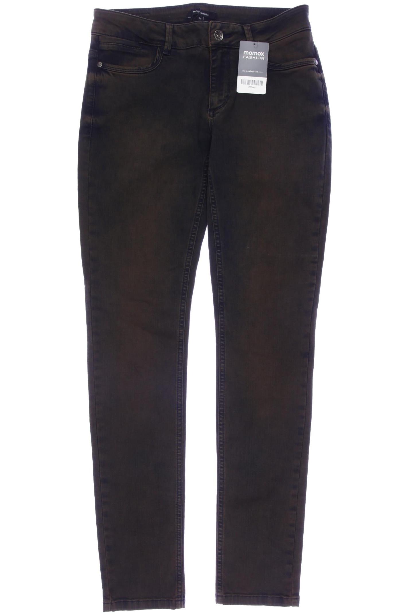 

More & More Damen Jeans, braun, Gr. 36