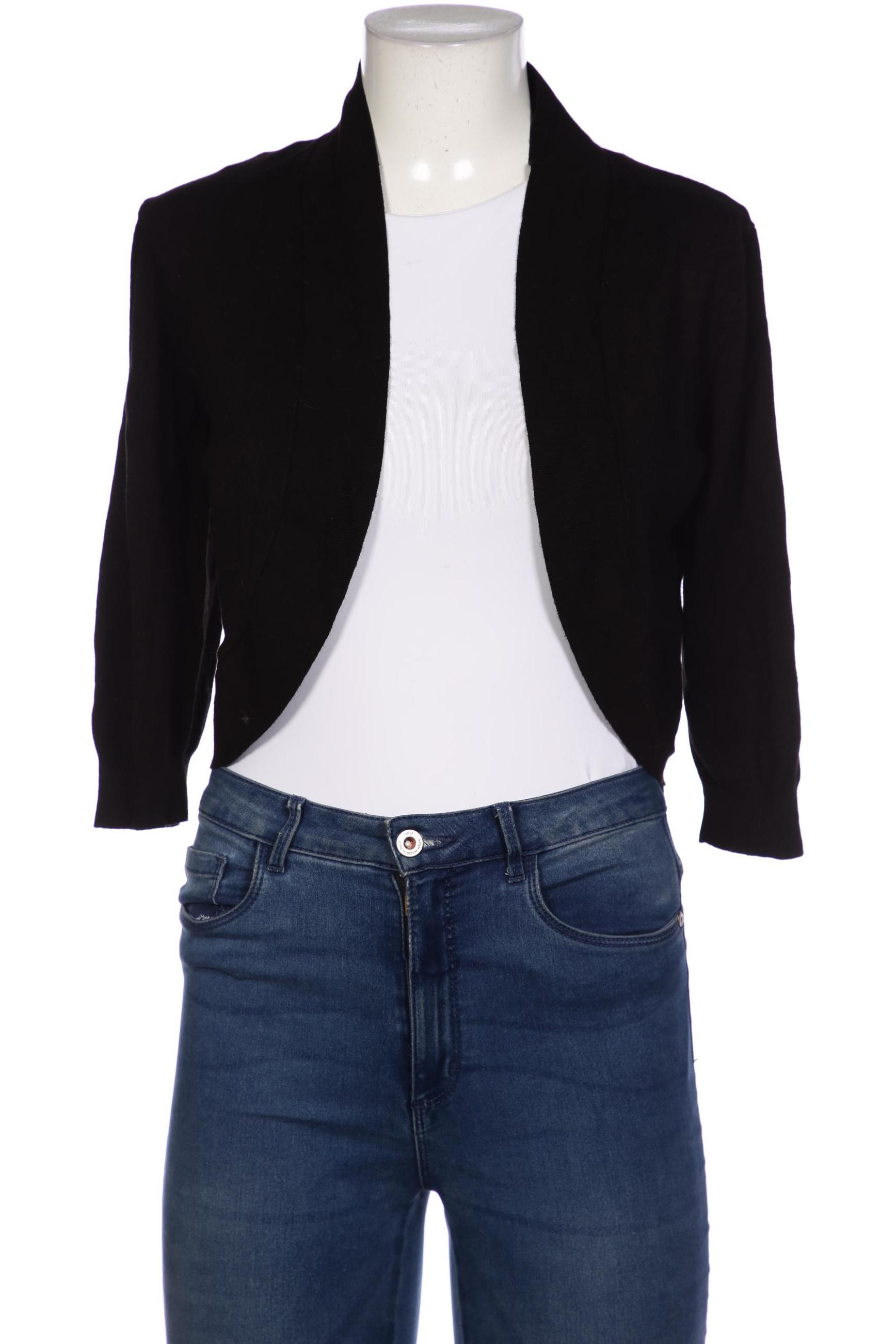 

More & More Damen Strickjacke, schwarz, Gr. 38