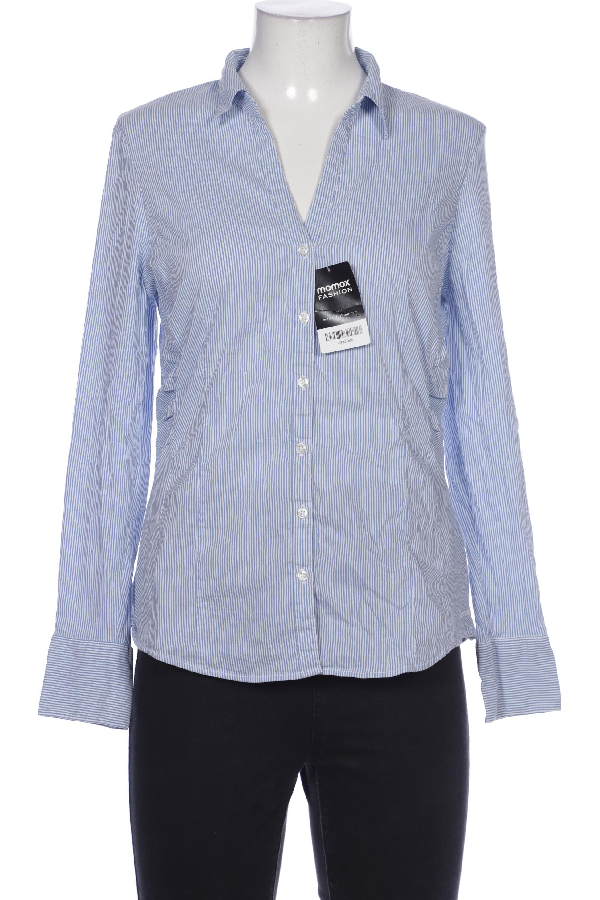 

More & More Damen Bluse, blau, Gr. 42