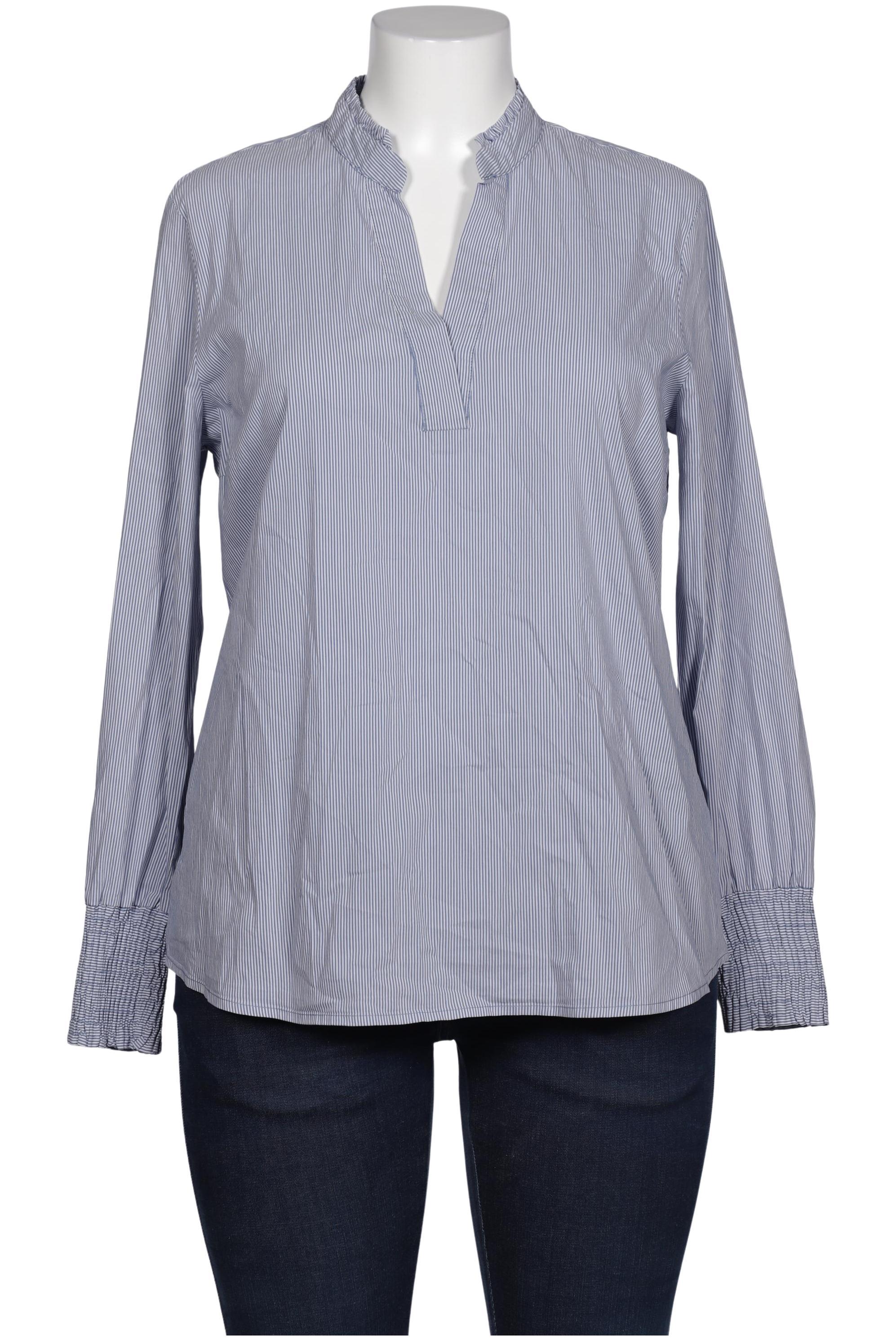 

More & More Damen Bluse, blau, Gr. 44