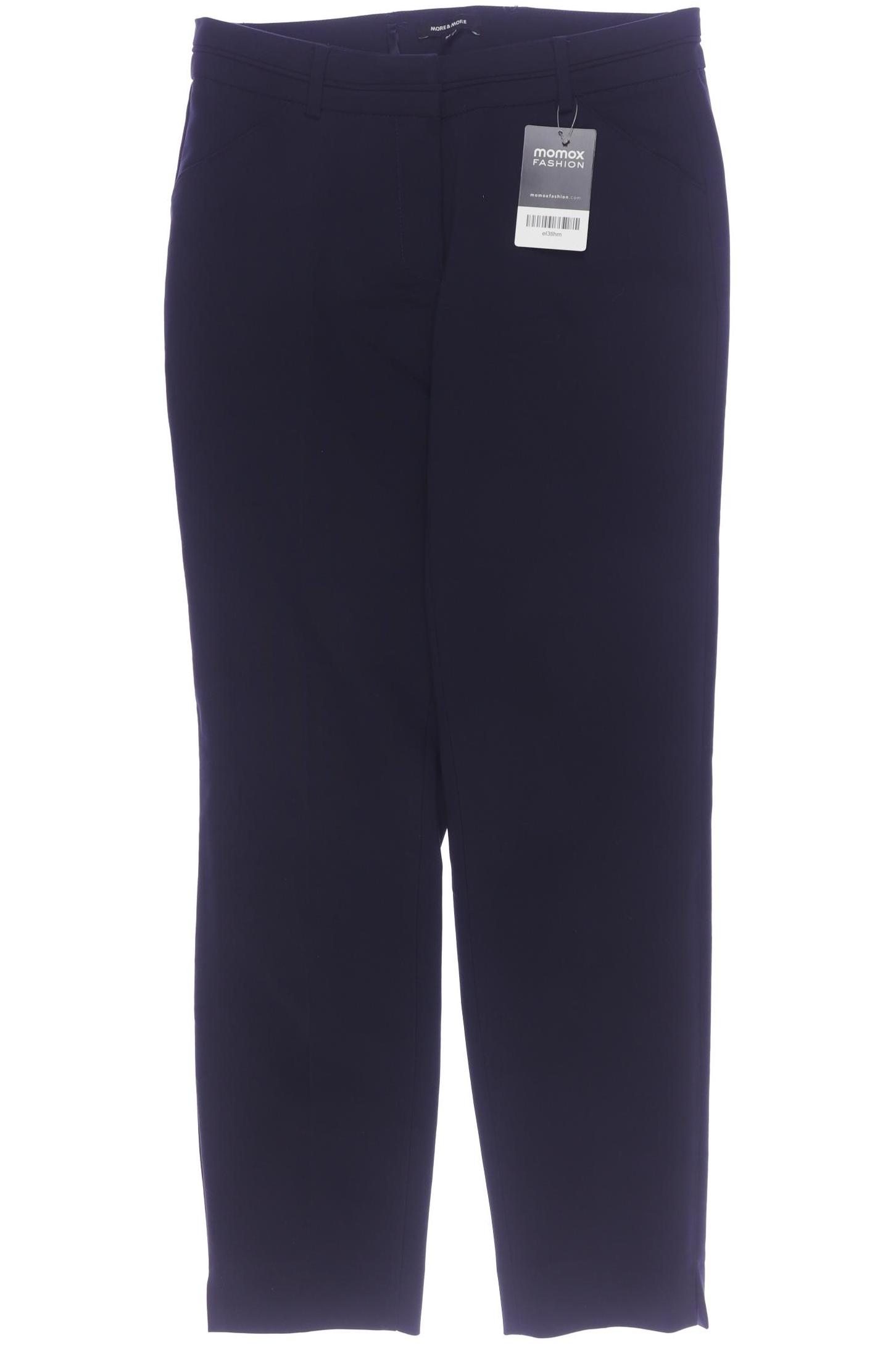 

More & More Damen Stoffhose, marineblau, Gr. 34