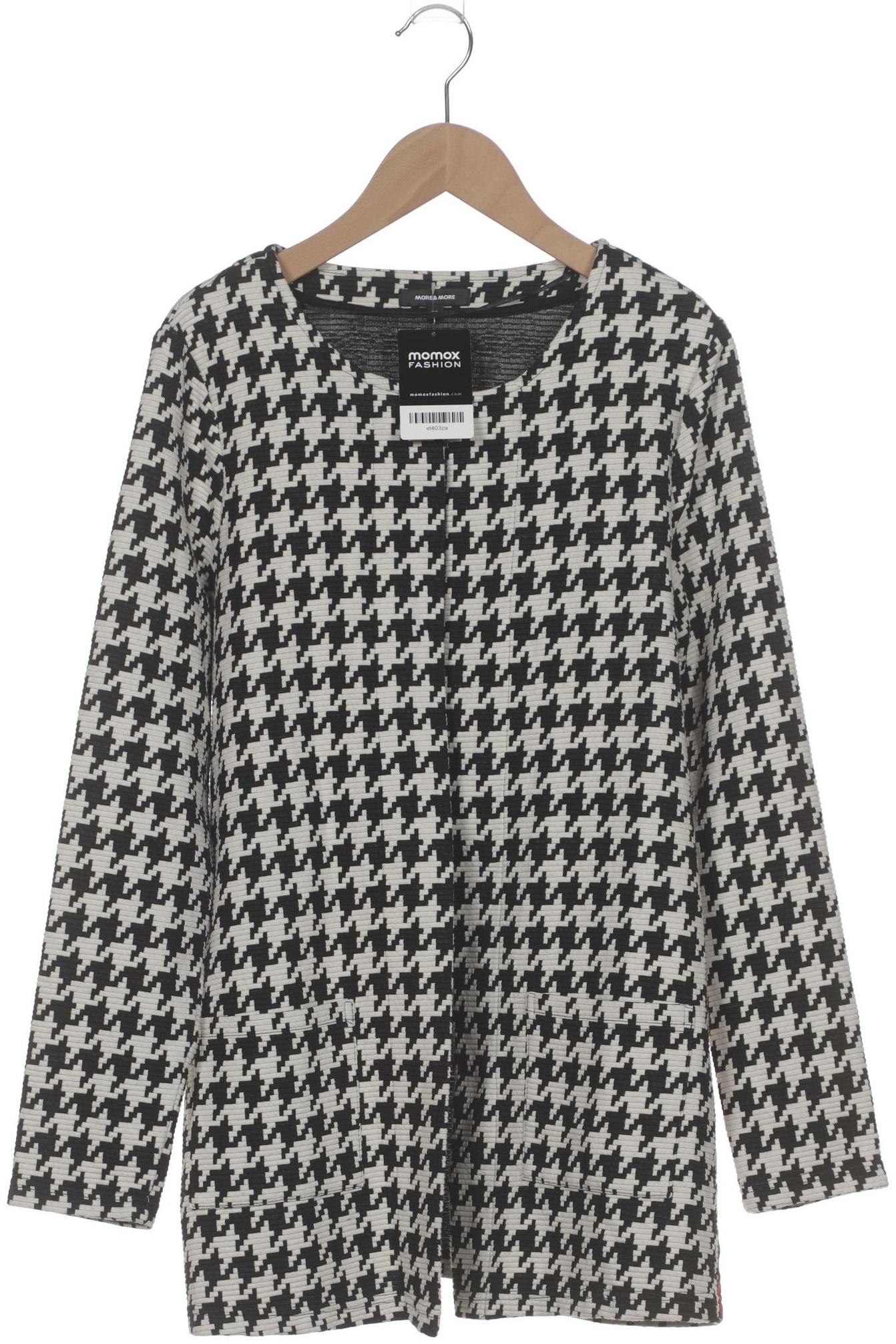 

More & More Damen Strickjacke, weiß, Gr. 36