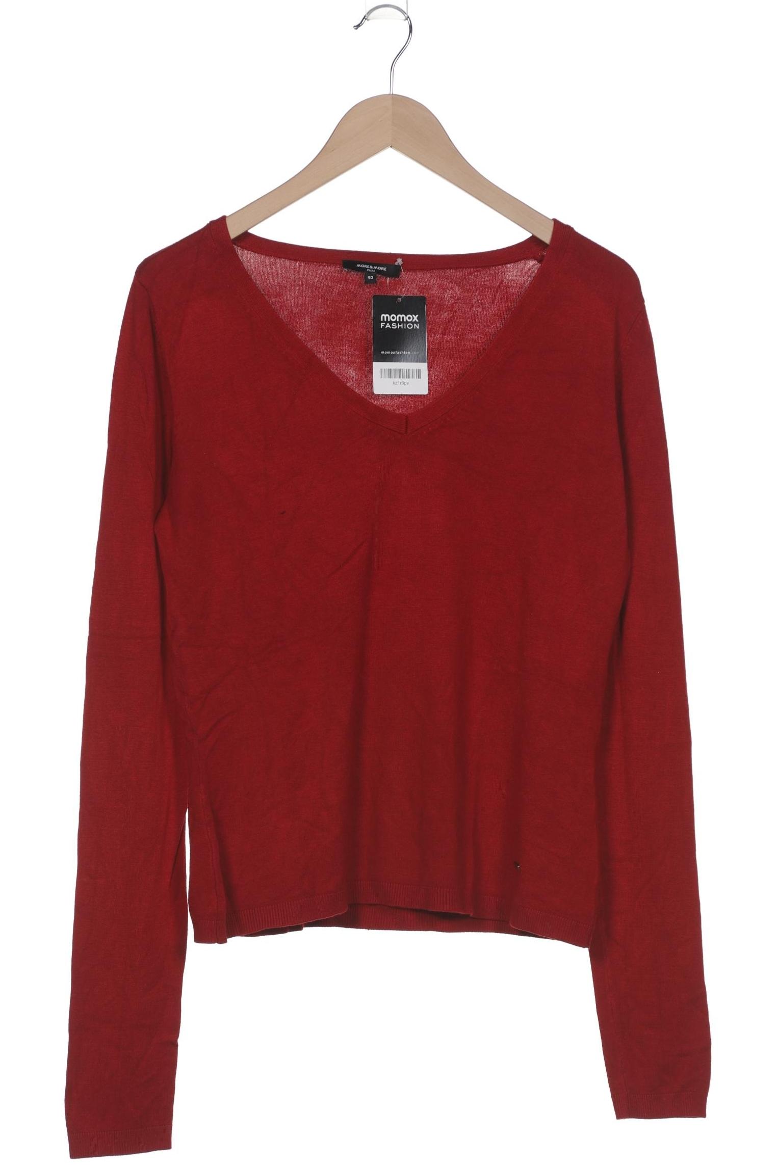 

More & More Damen Pullover, rot, Gr. 40