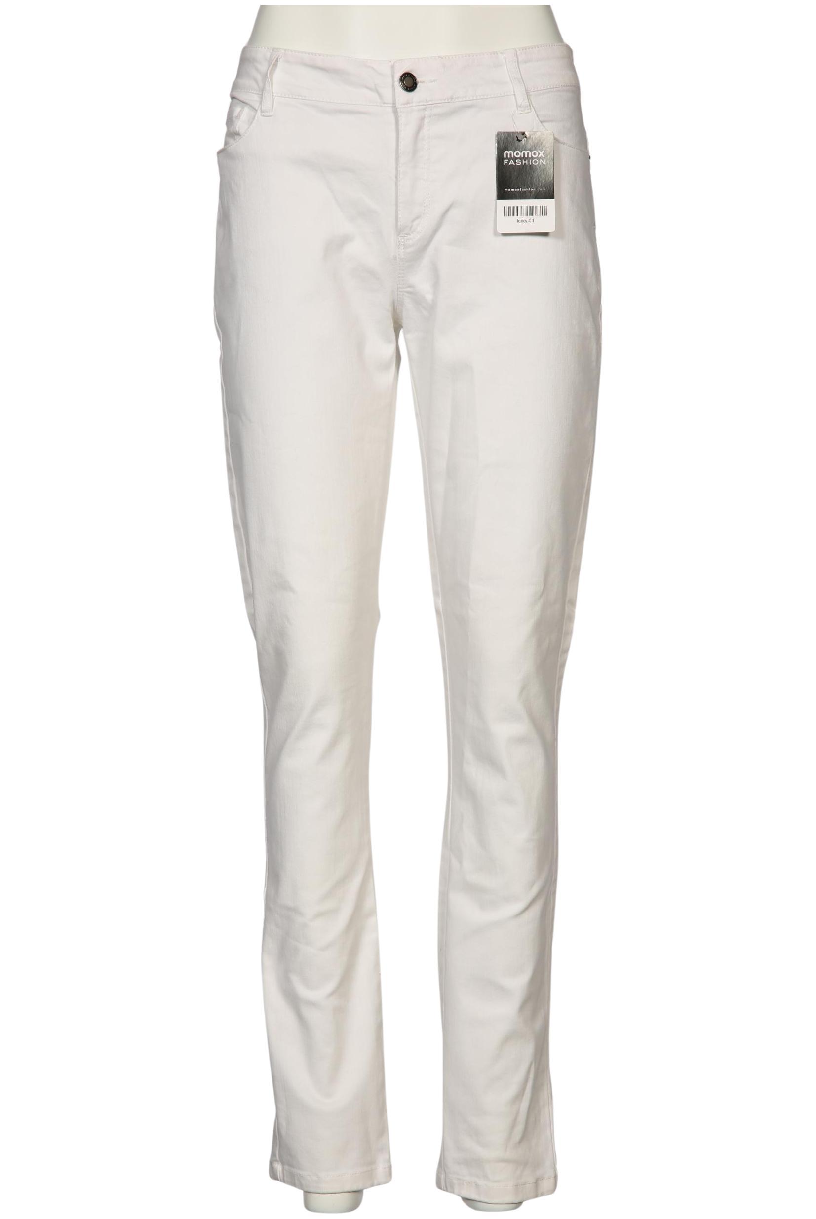 

More & More Damen Jeans, weiß, Gr. 40