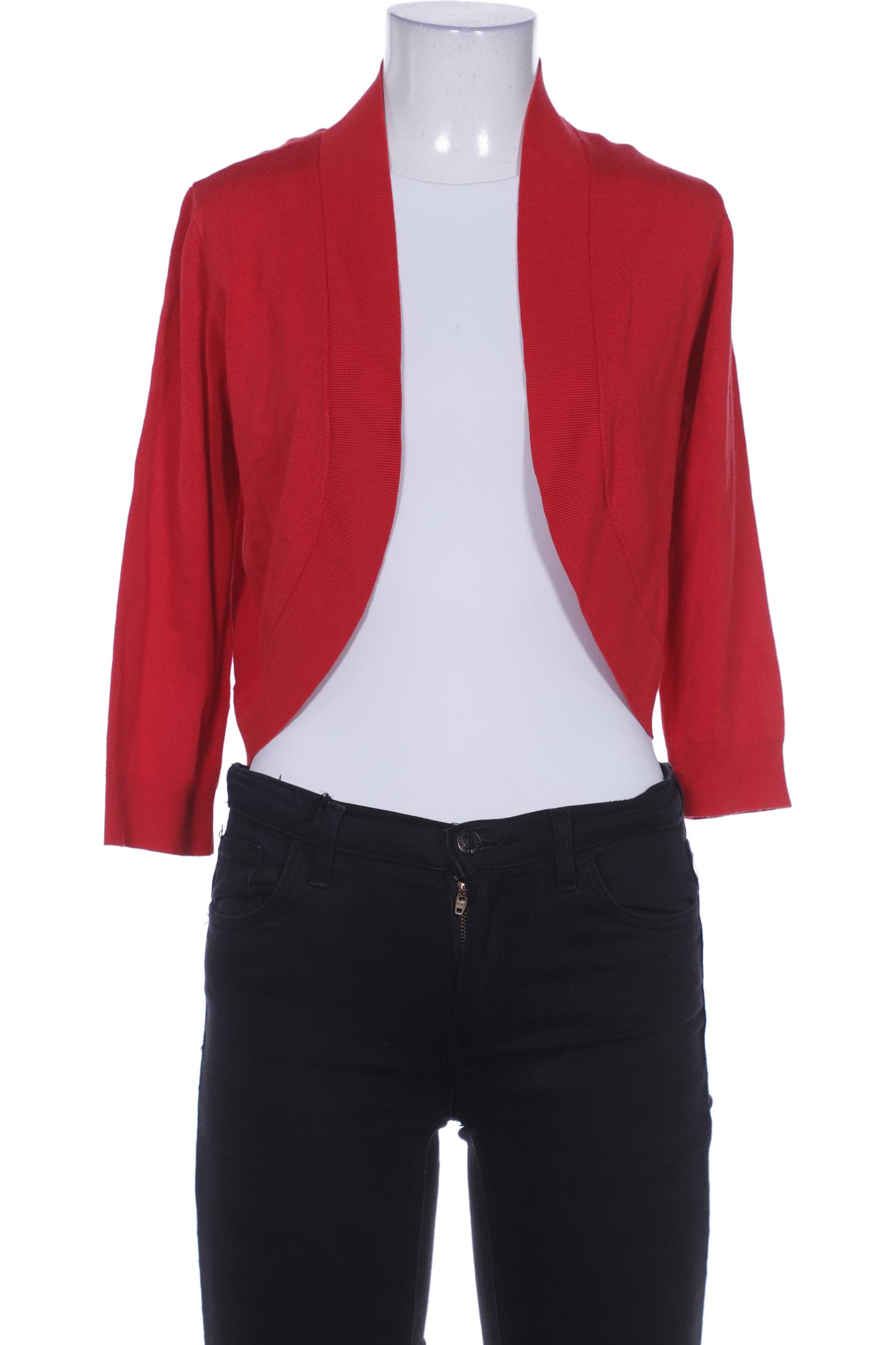 

More & More Damen Strickjacke, rot, Gr. 34